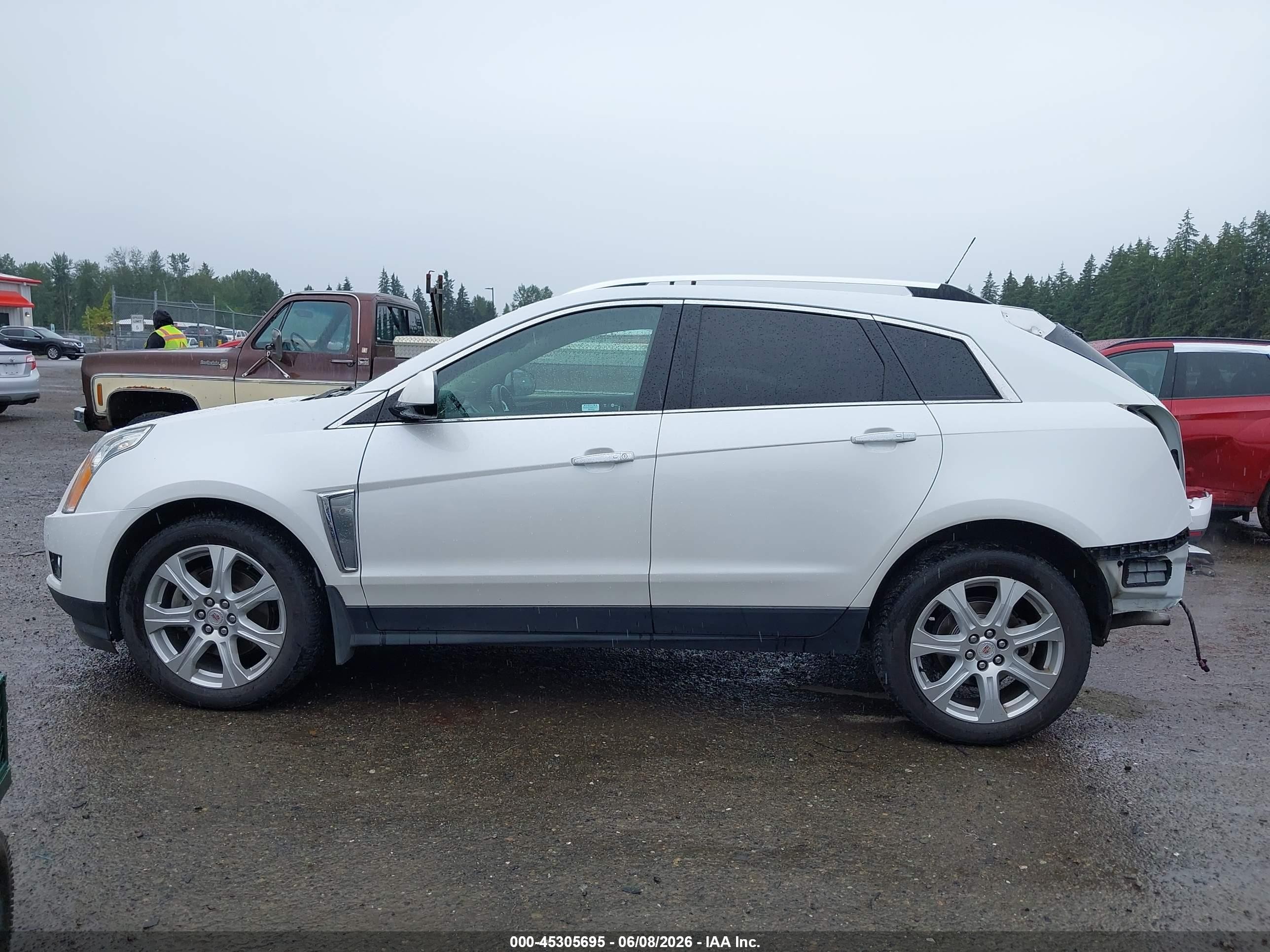 2016 Cadillac Srx Performance Collection White vin: 3GYFNCE34GS577742