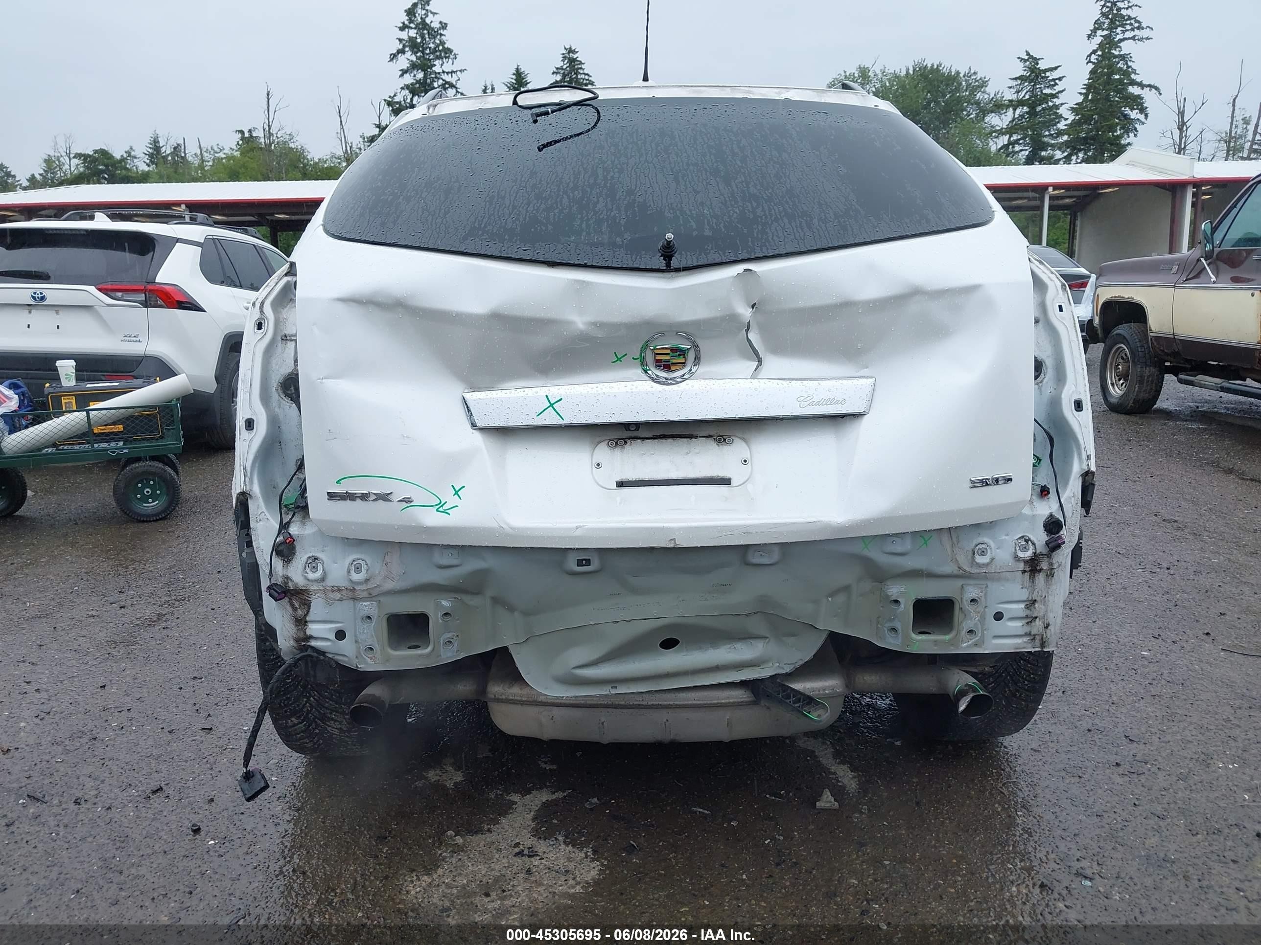 2016 Cadillac Srx Performance Collection White vin: 3GYFNCE34GS577742