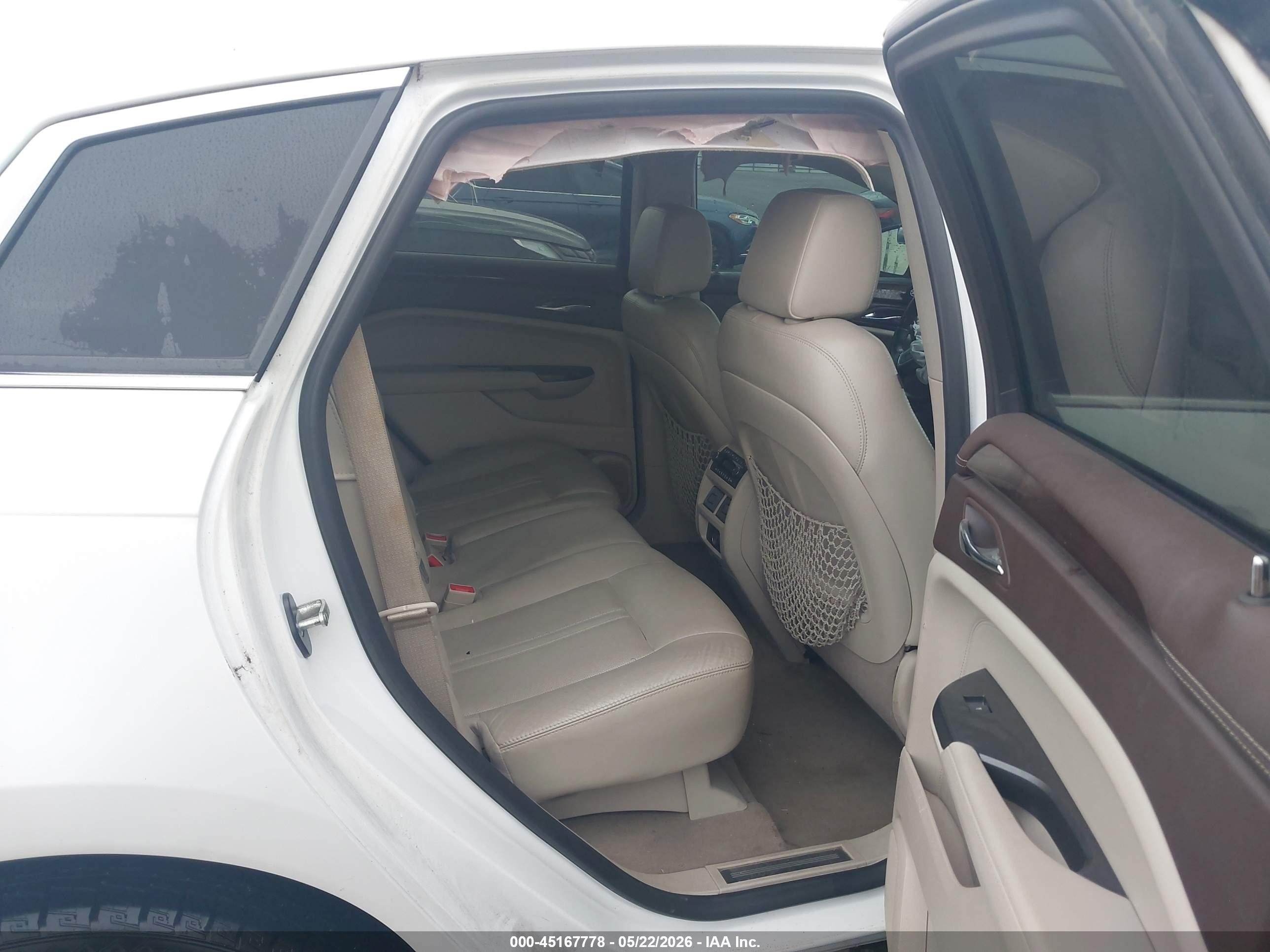 2012 Cadillac Srx Premium Collection White vin: 3GYFNCE35CS631320