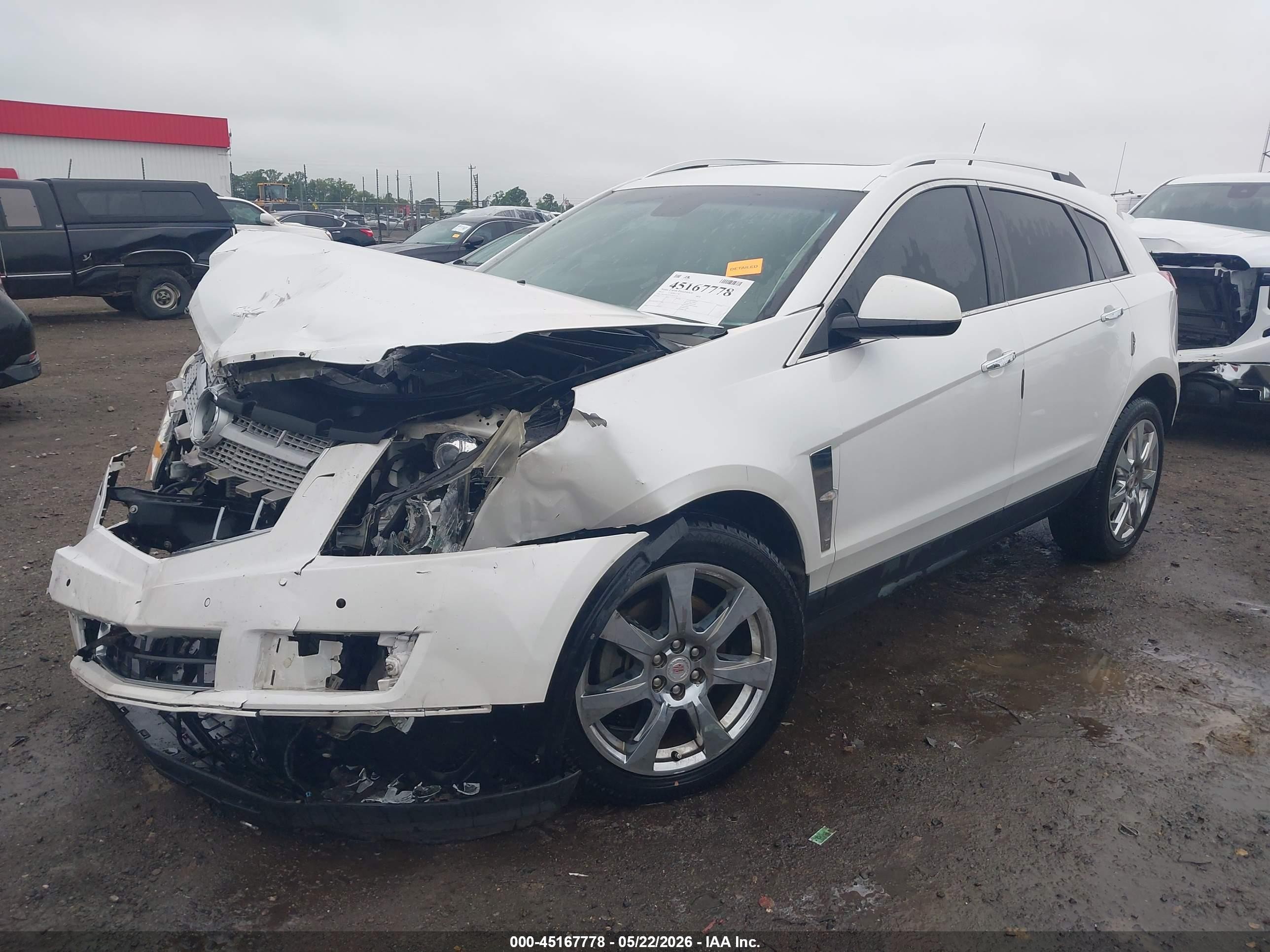 2012 Cadillac Srx Premium Collection White vin: 3GYFNCE35CS631320