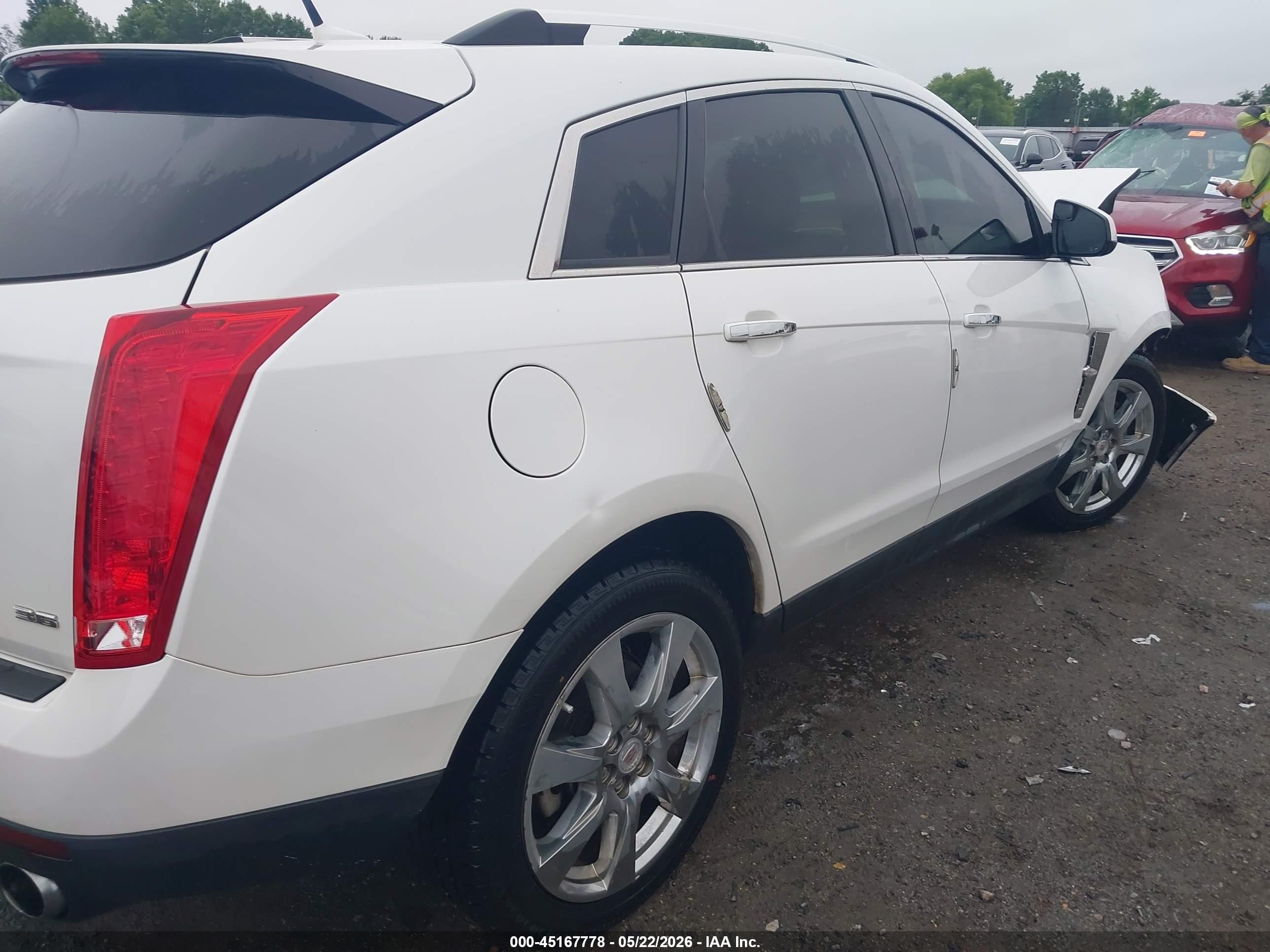 2012 Cadillac Srx Premium Collection White vin: 3GYFNCE35CS631320