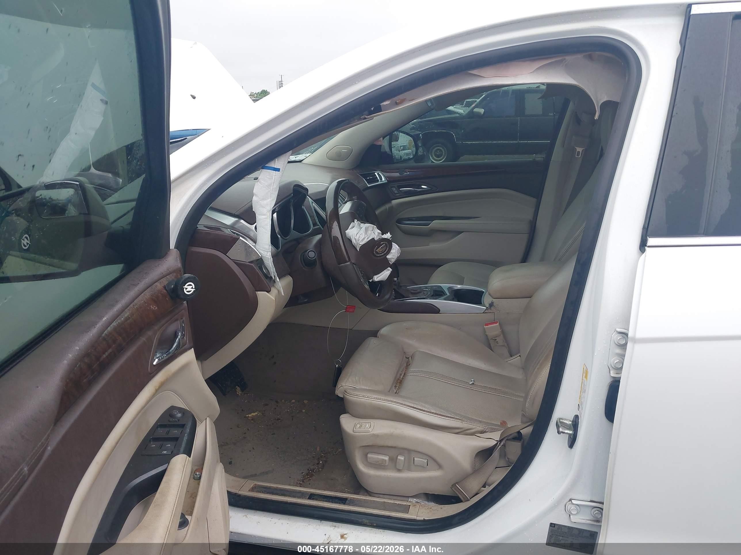 2012 Cadillac Srx Premium Collection White vin: 3GYFNCE35CS631320
