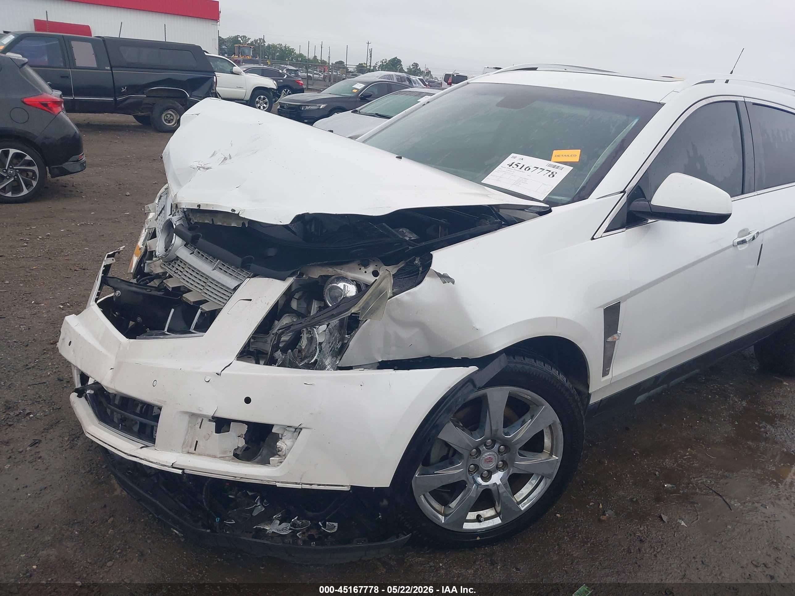 2012 Cadillac Srx Premium Collection White vin: 3GYFNCE35CS631320