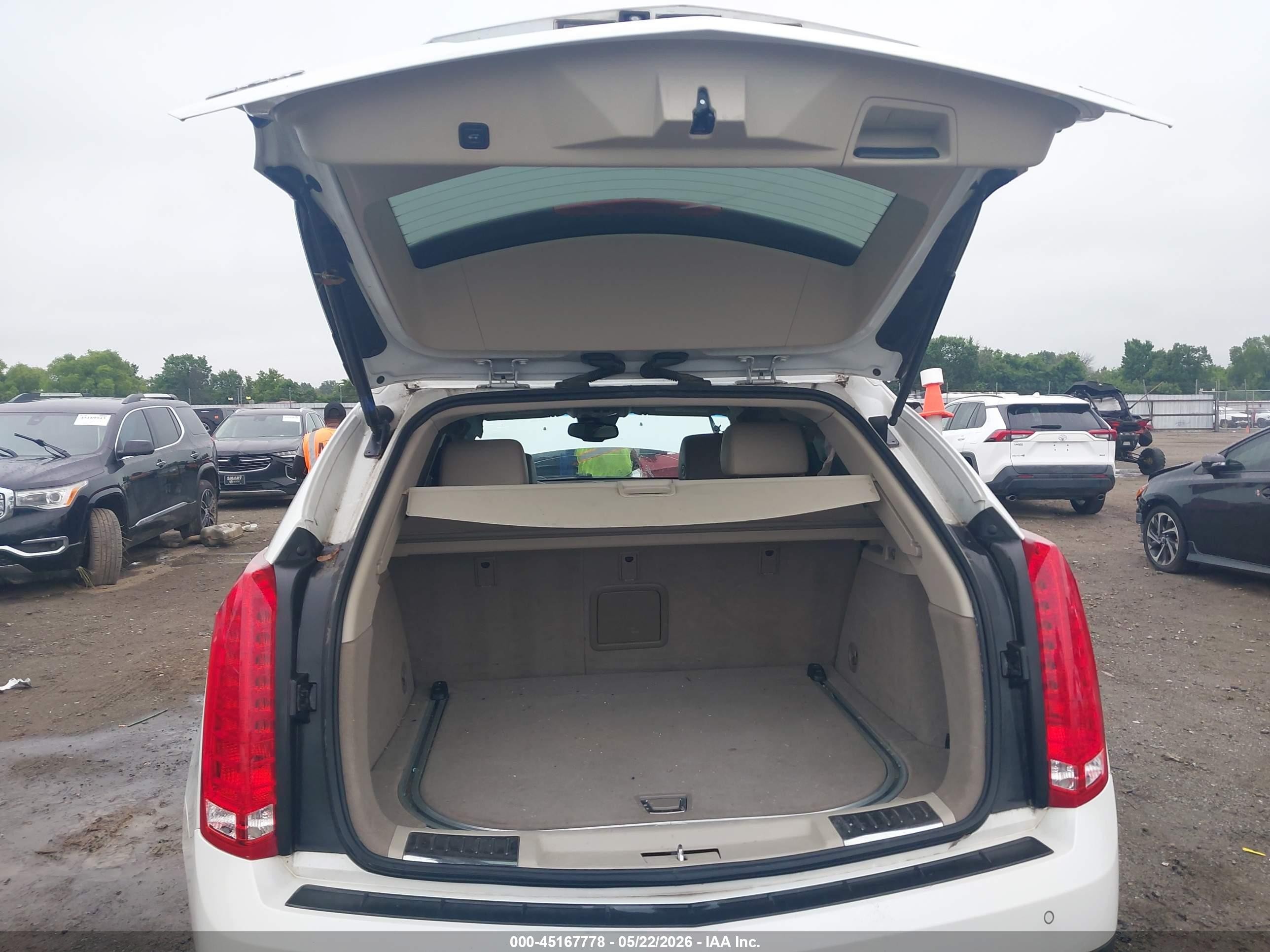 2012 Cadillac Srx Premium Collection White vin: 3GYFNCE35CS631320