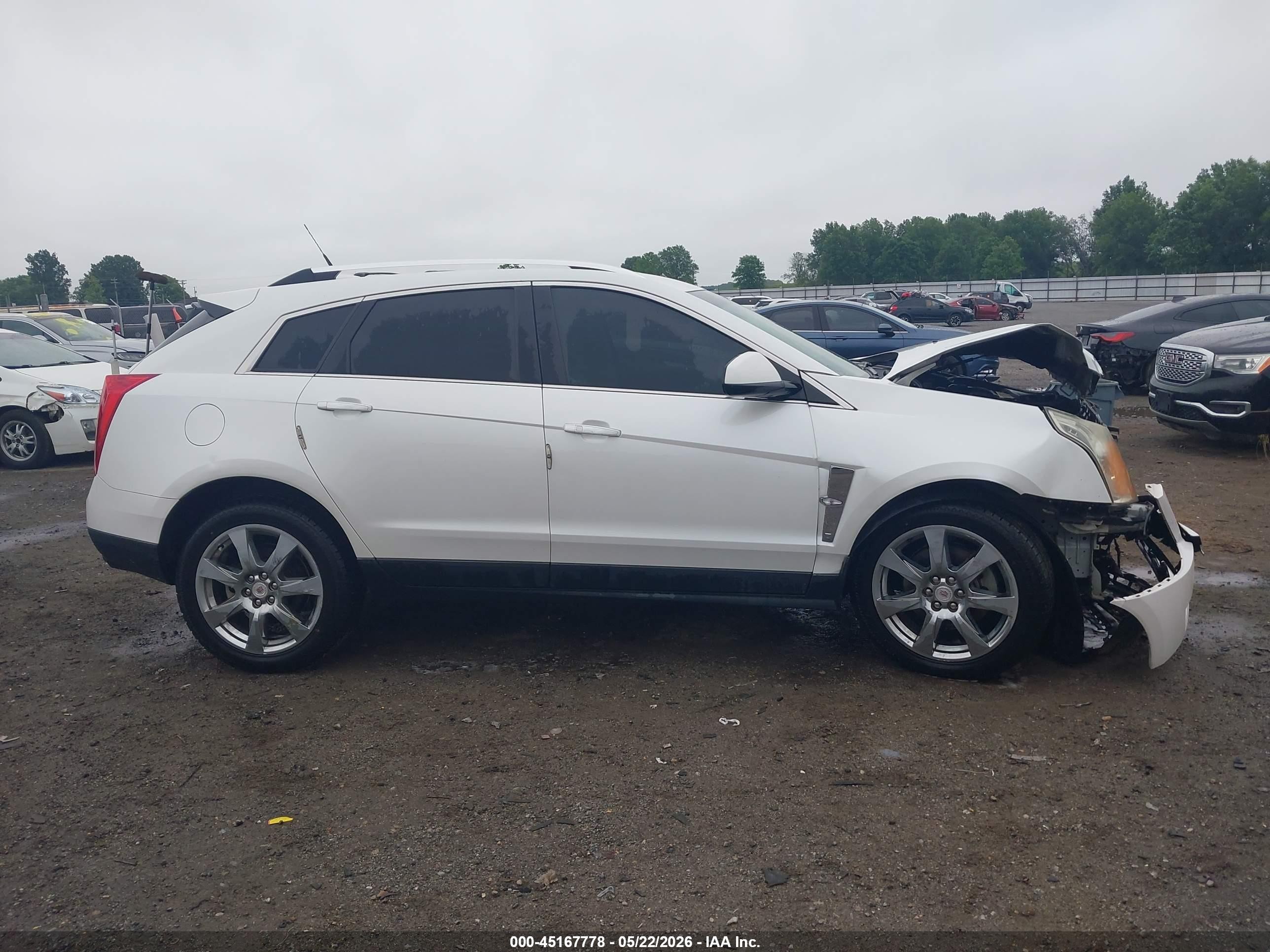 2012 Cadillac Srx Premium Collection White vin: 3GYFNCE35CS631320