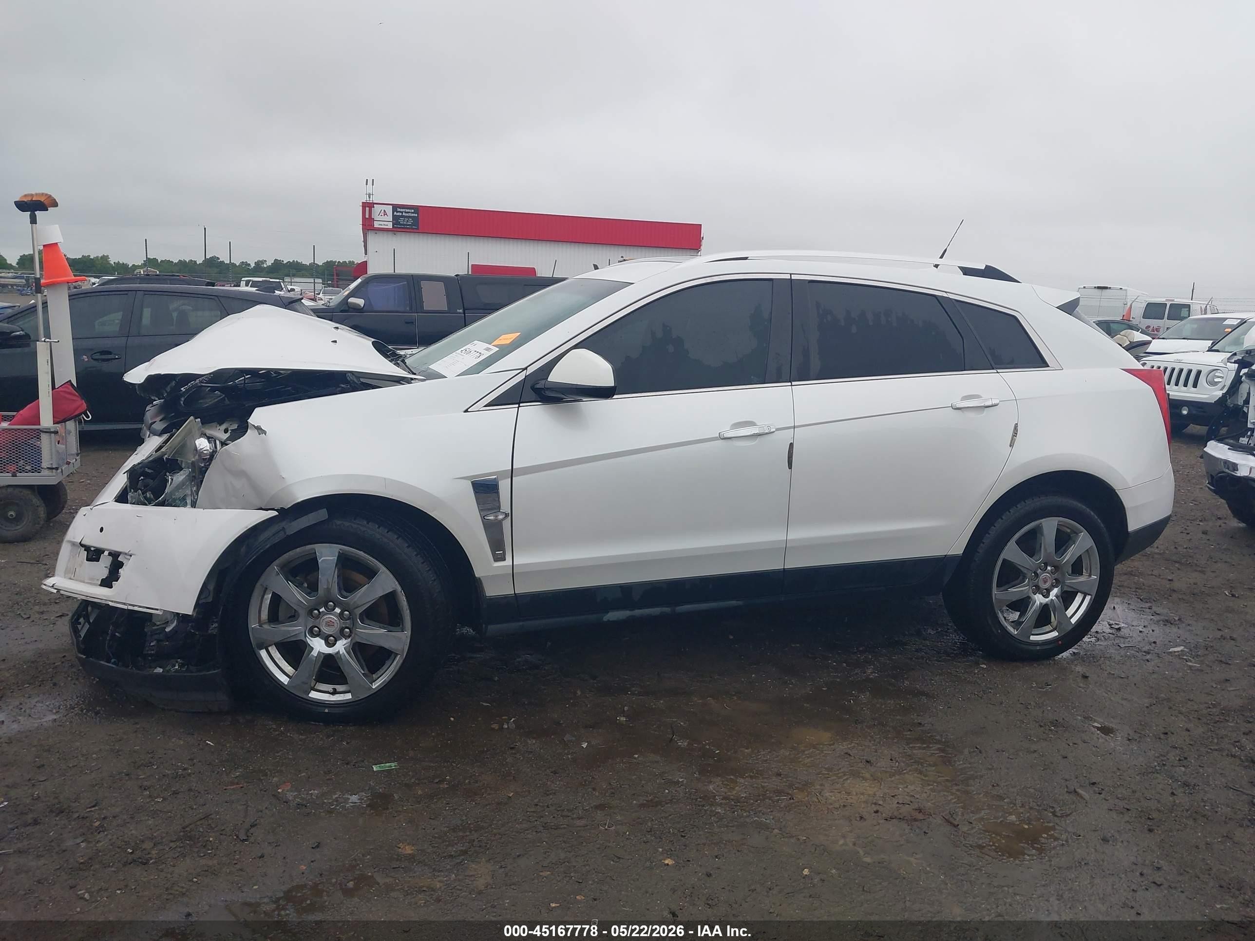2012 Cadillac Srx Premium Collection White vin: 3GYFNCE35CS631320