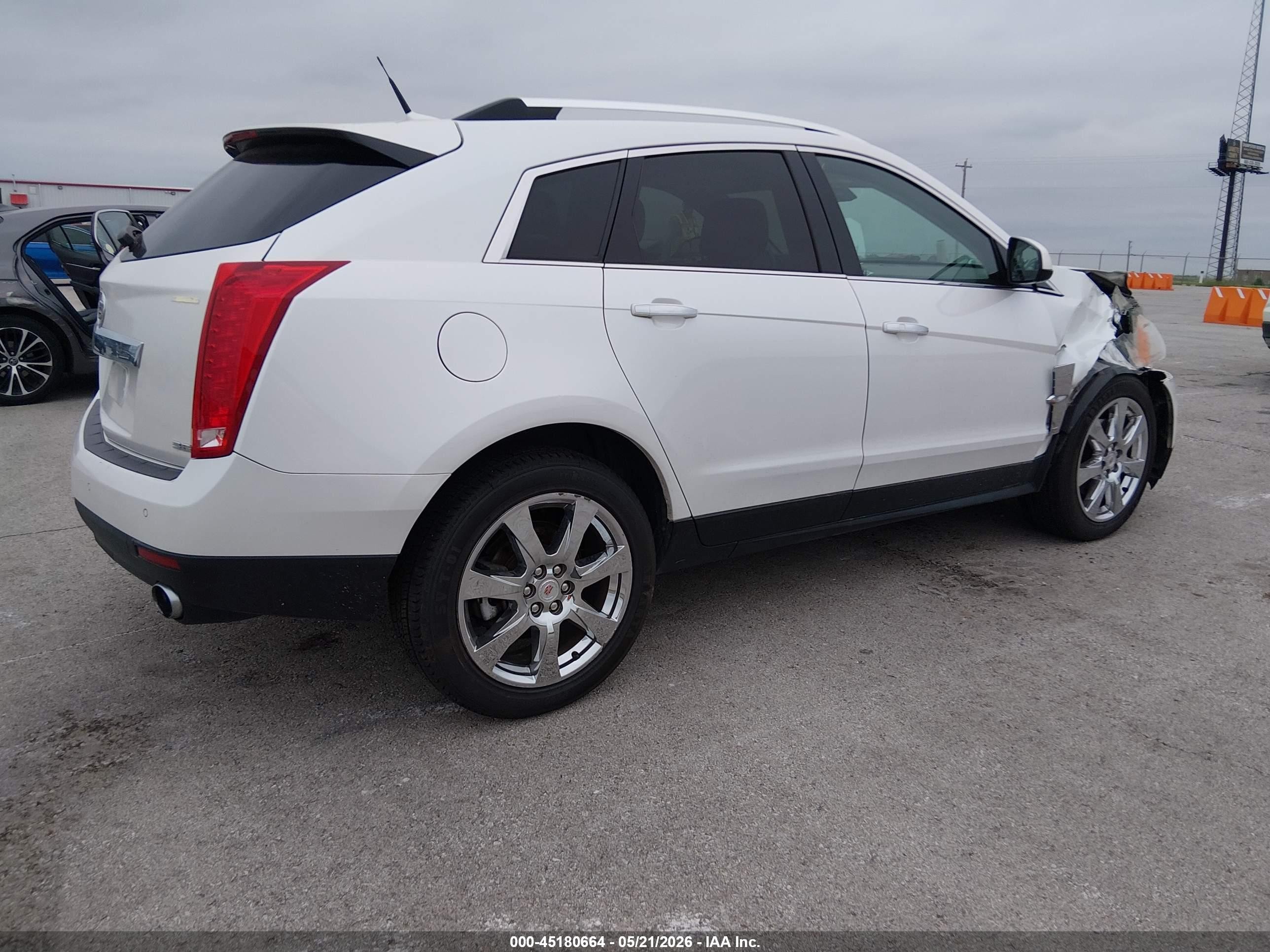 2012 Cadillac Srx Premium Collection White vin: 3GYFNCE35CS652667