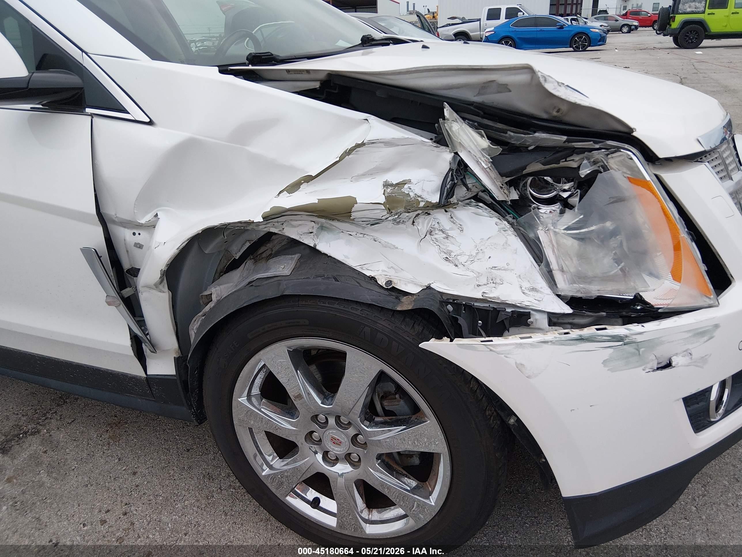 2012 Cadillac Srx Premium Collection White vin: 3GYFNCE35CS652667