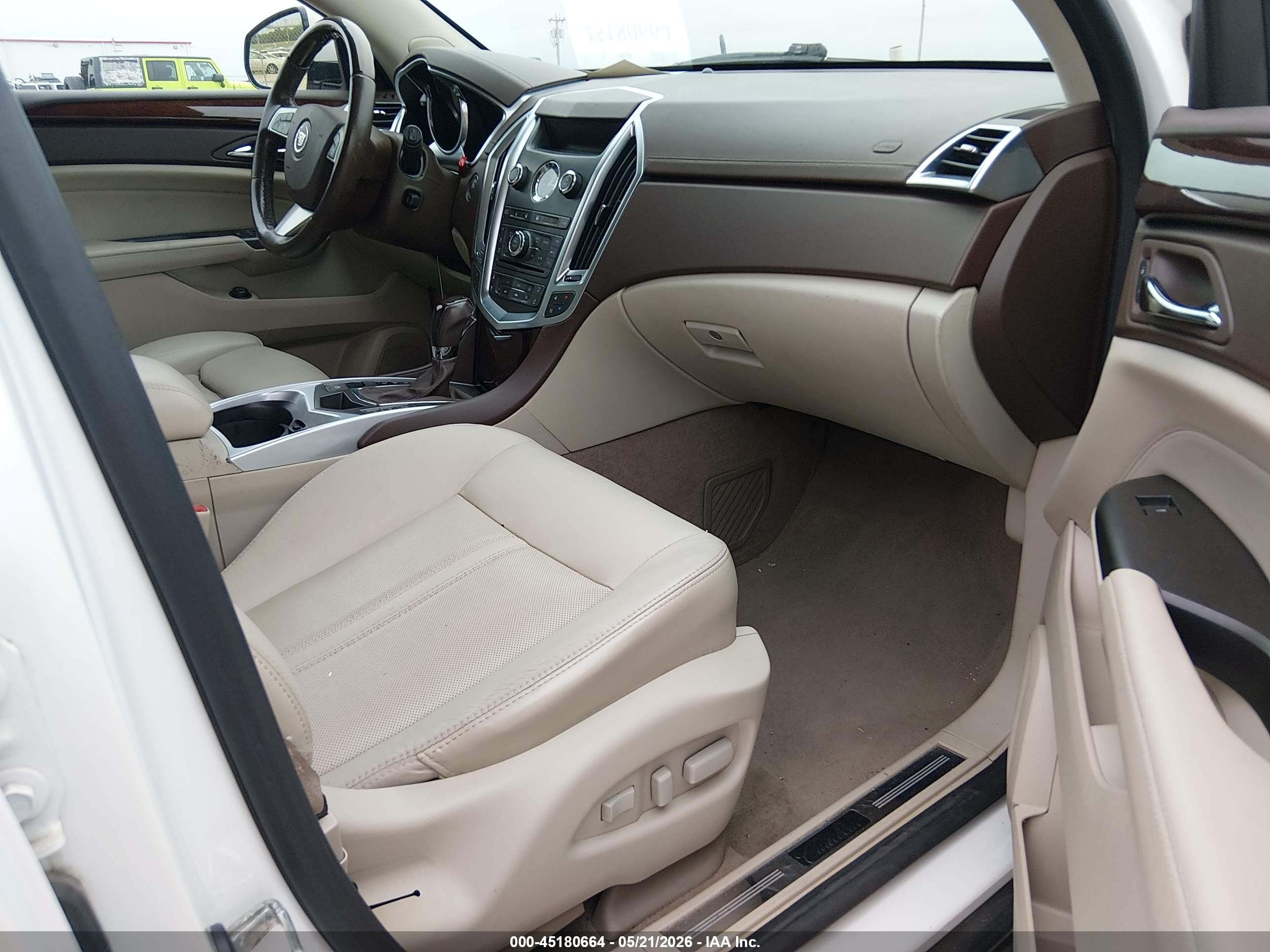 2012 Cadillac Srx Premium Collection White vin: 3GYFNCE35CS652667
