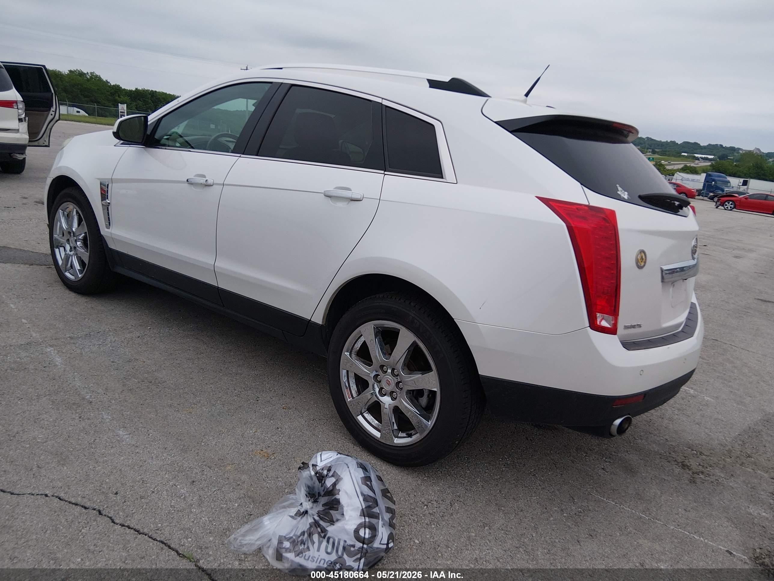 2012 Cadillac Srx Premium Collection White vin: 3GYFNCE35CS652667