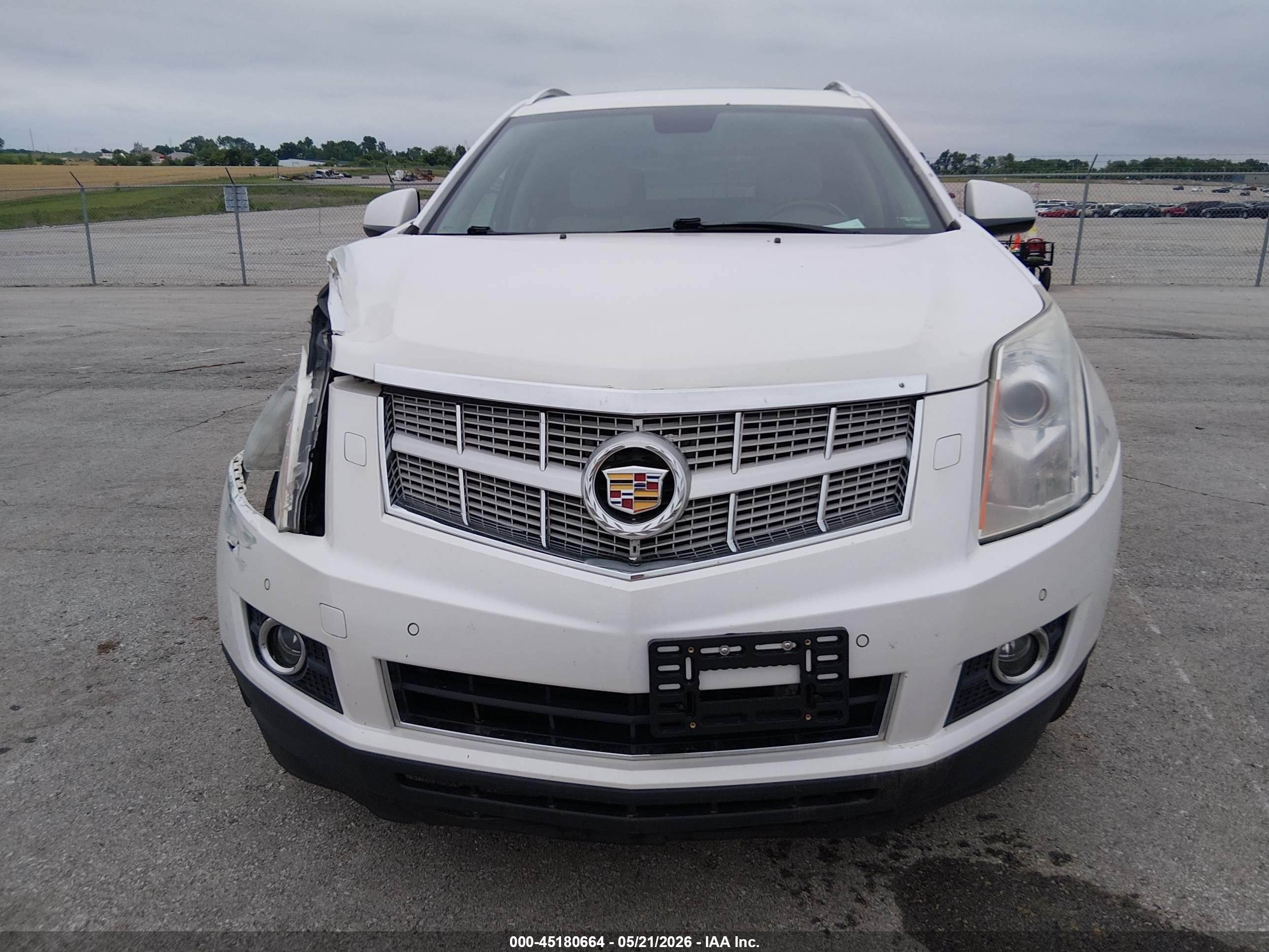 2012 Cadillac Srx Premium Collection White vin: 3GYFNCE35CS652667