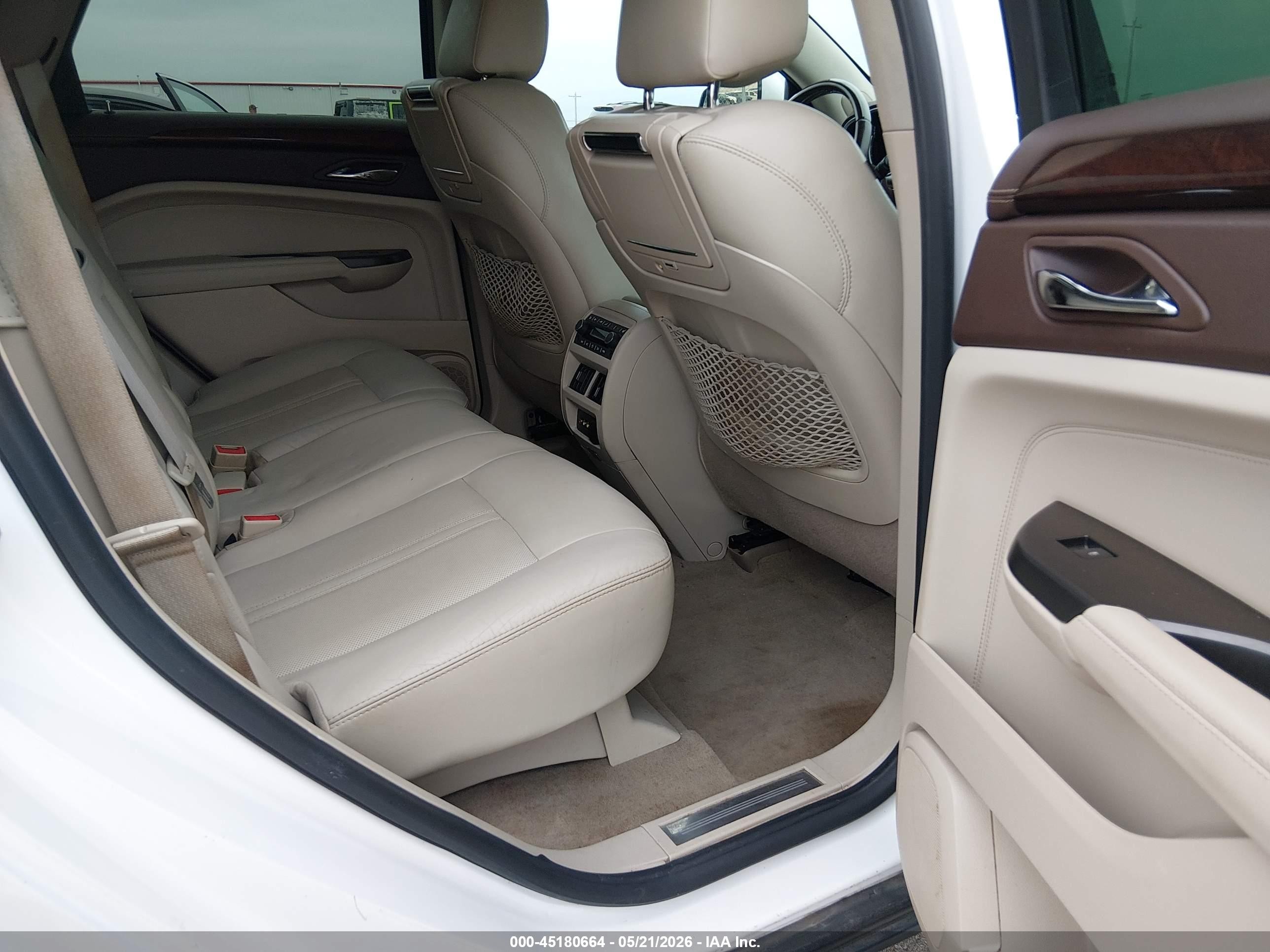 2012 Cadillac Srx Premium Collection White vin: 3GYFNCE35CS652667