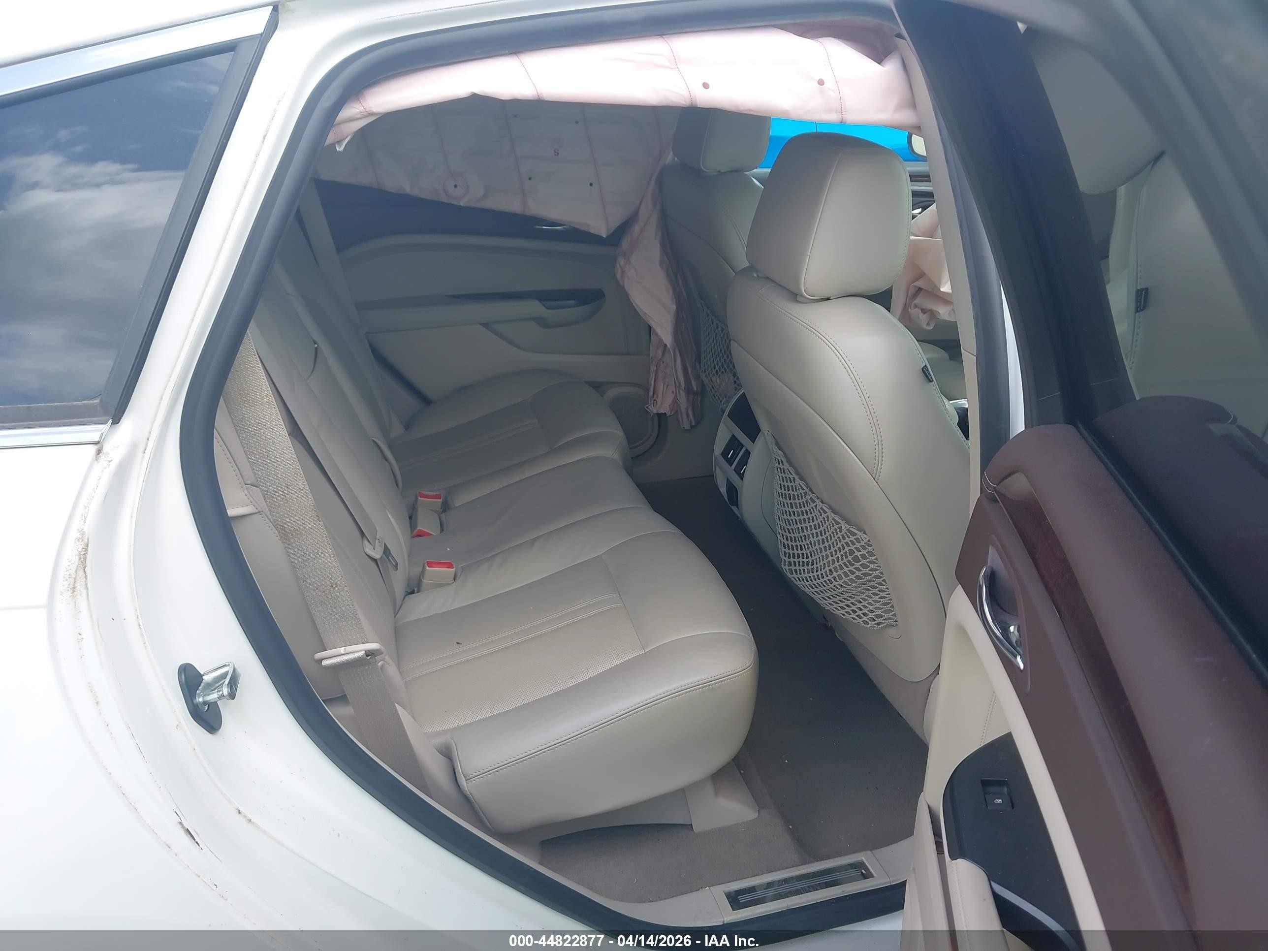 2013 Cadillac Srx Luxury Collection White vin: 3GYFNCE35DS534510