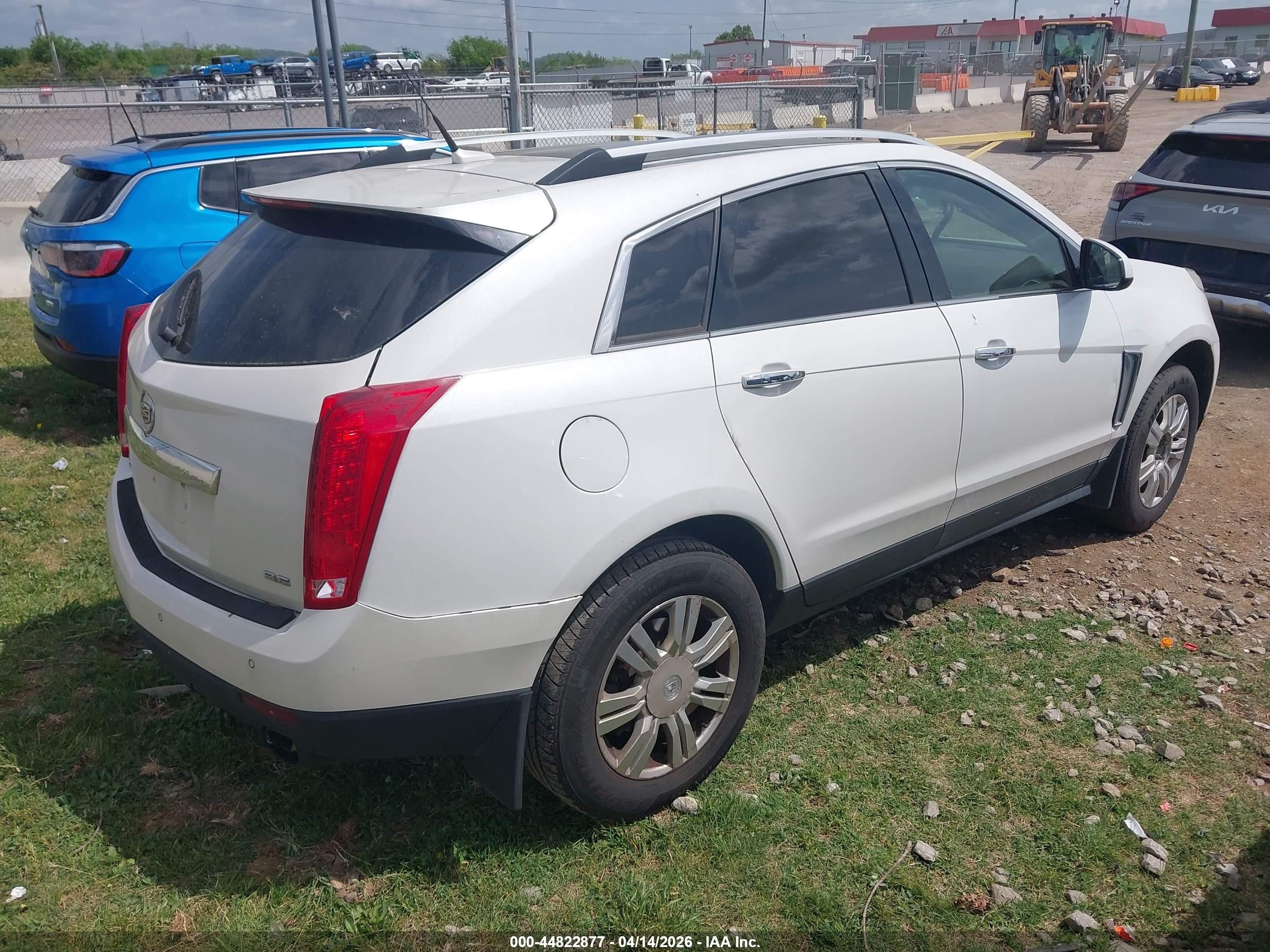 2013 Cadillac Srx Luxury Collection White vin: 3GYFNCE35DS534510