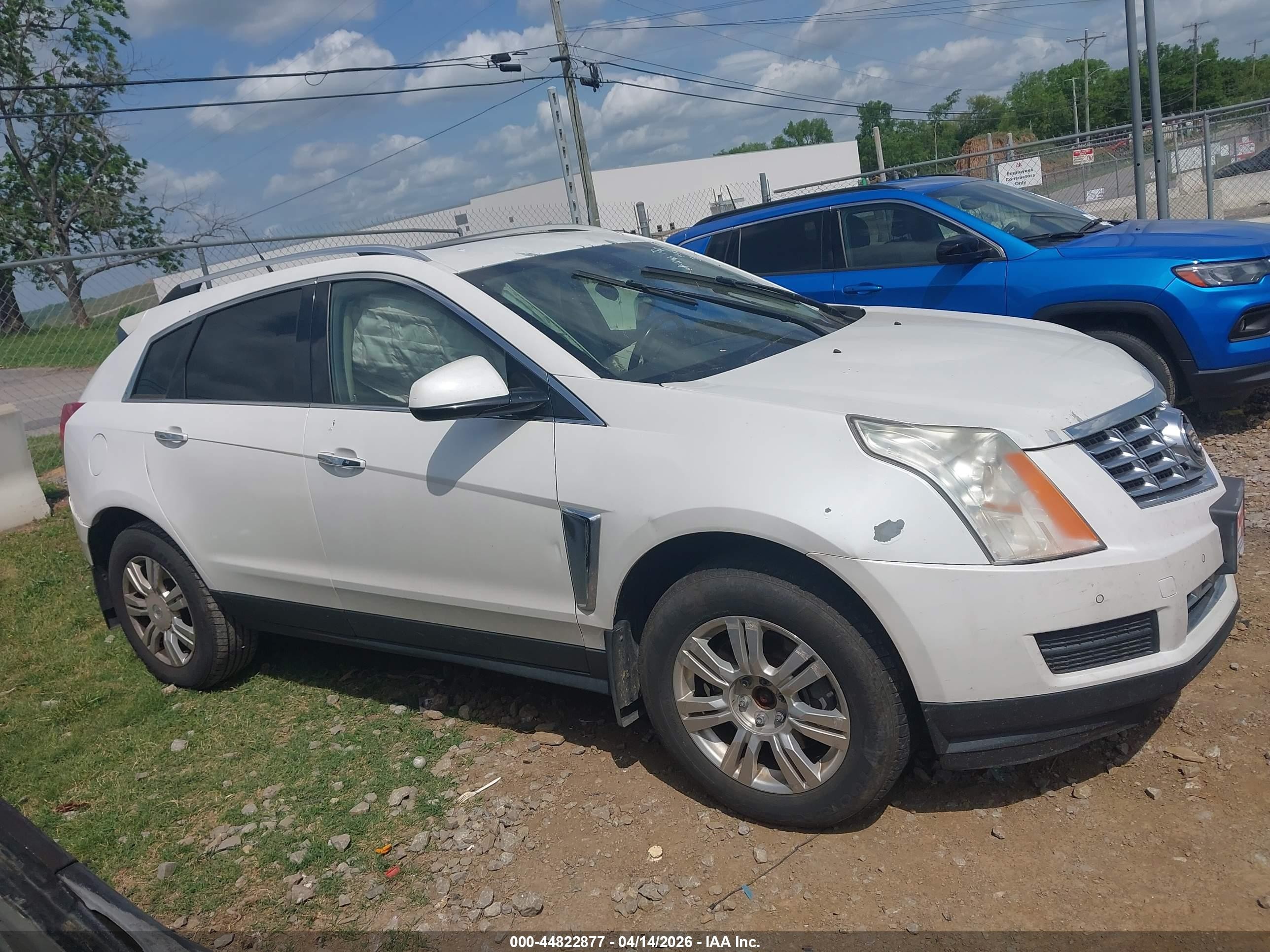 2013 Cadillac Srx Luxury Collection White vin: 3GYFNCE35DS534510