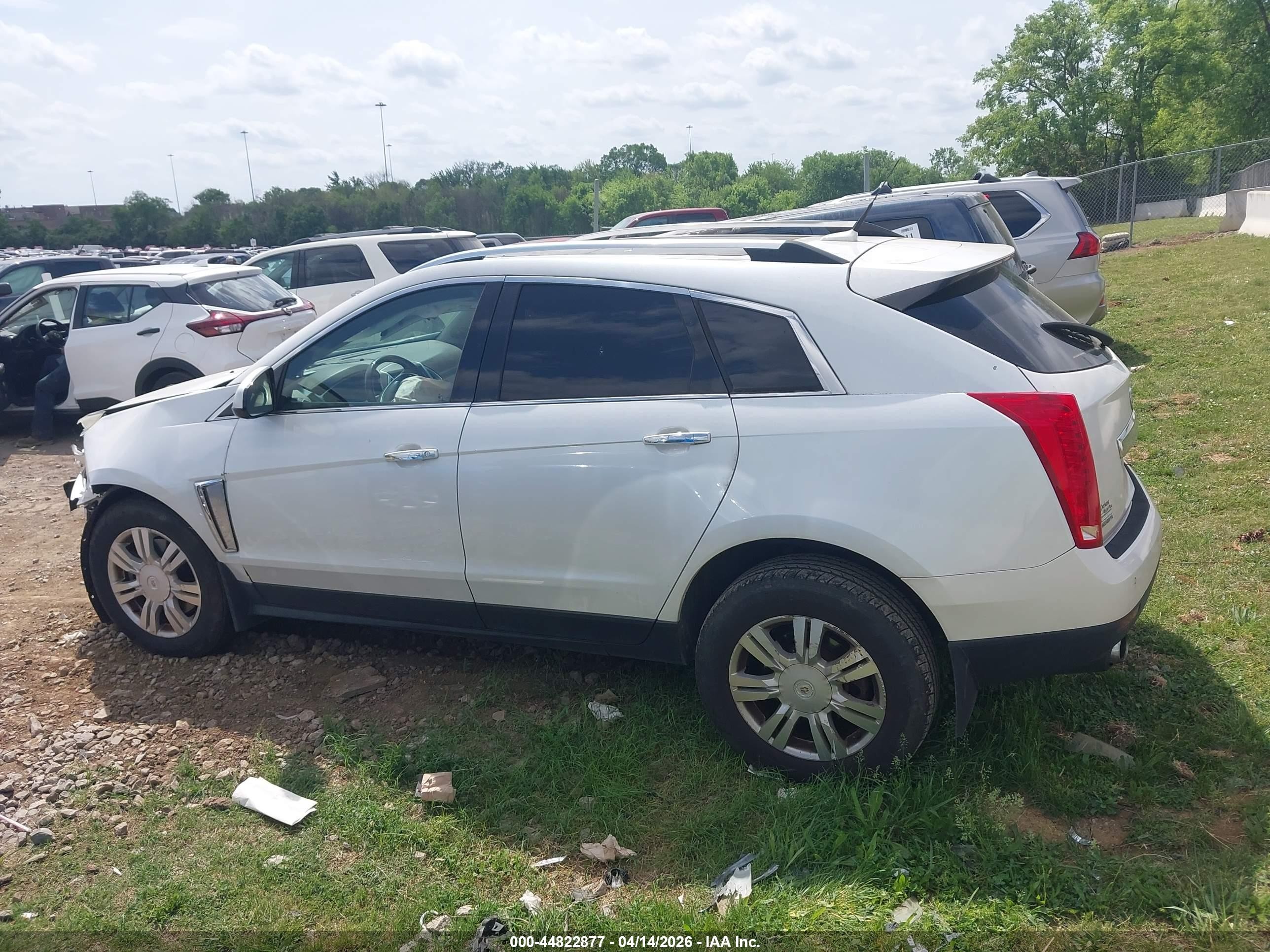 2013 Cadillac Srx Luxury Collection White vin: 3GYFNCE35DS534510