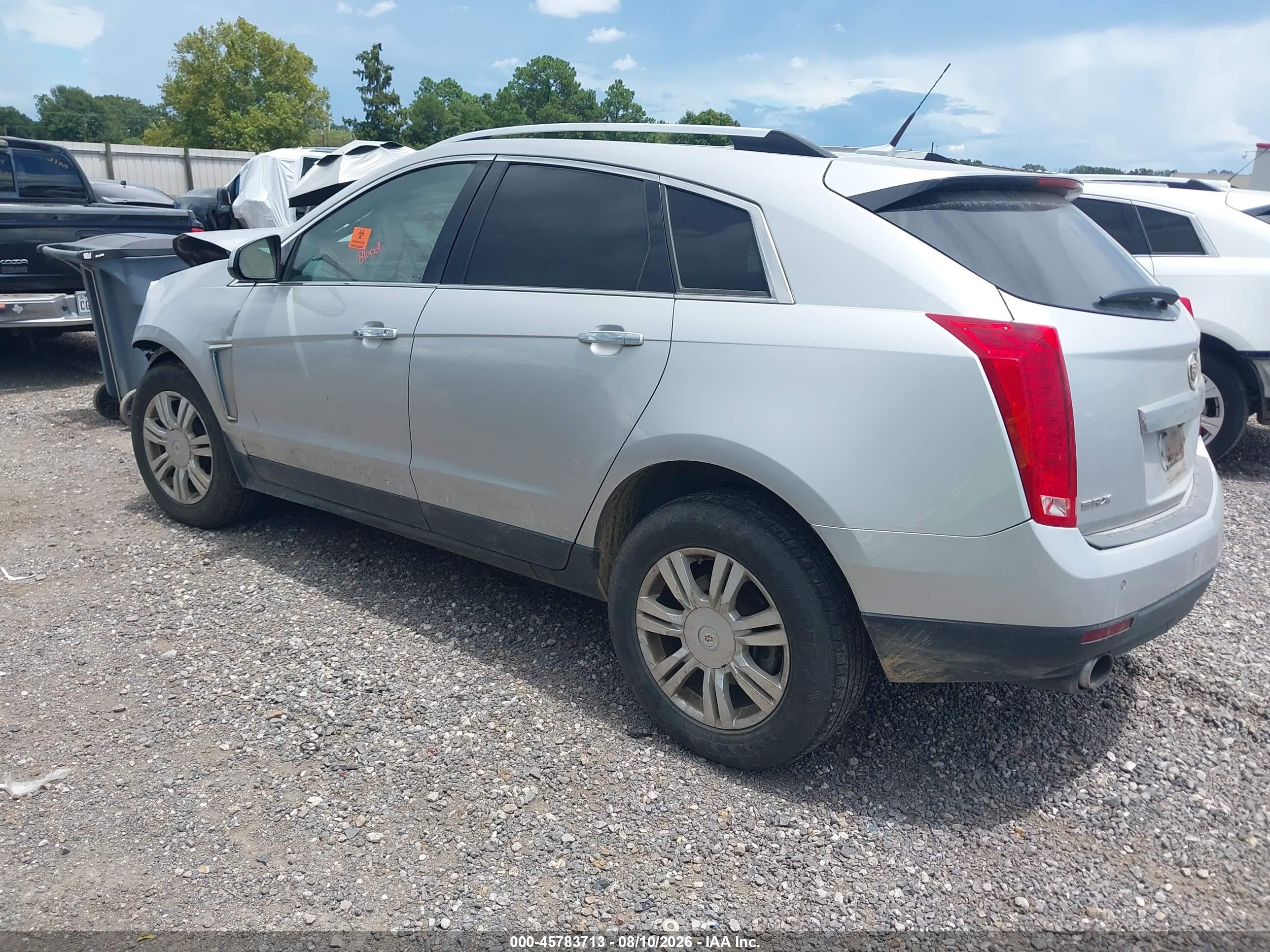 2013 Cadillac Srx Luxury Collection Silver vin: 3GYFNCE35DS576353