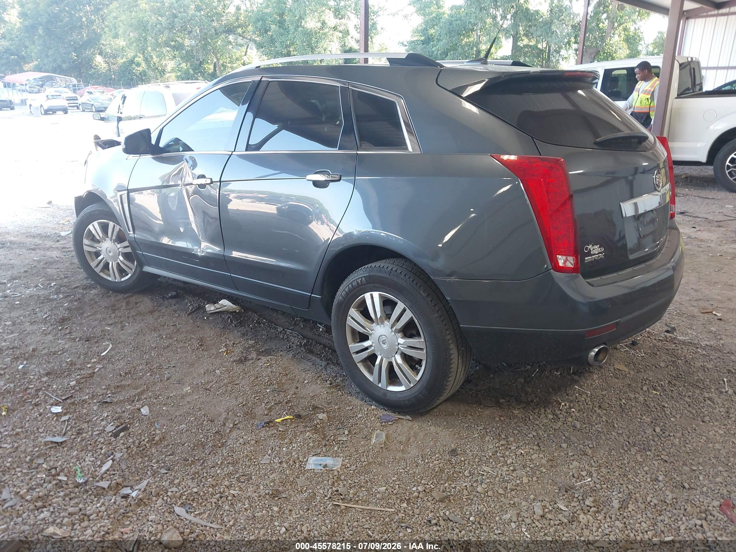 2013 Cadillac Srx Luxury Collection Gray vin: 3GYFNCE35DS593301