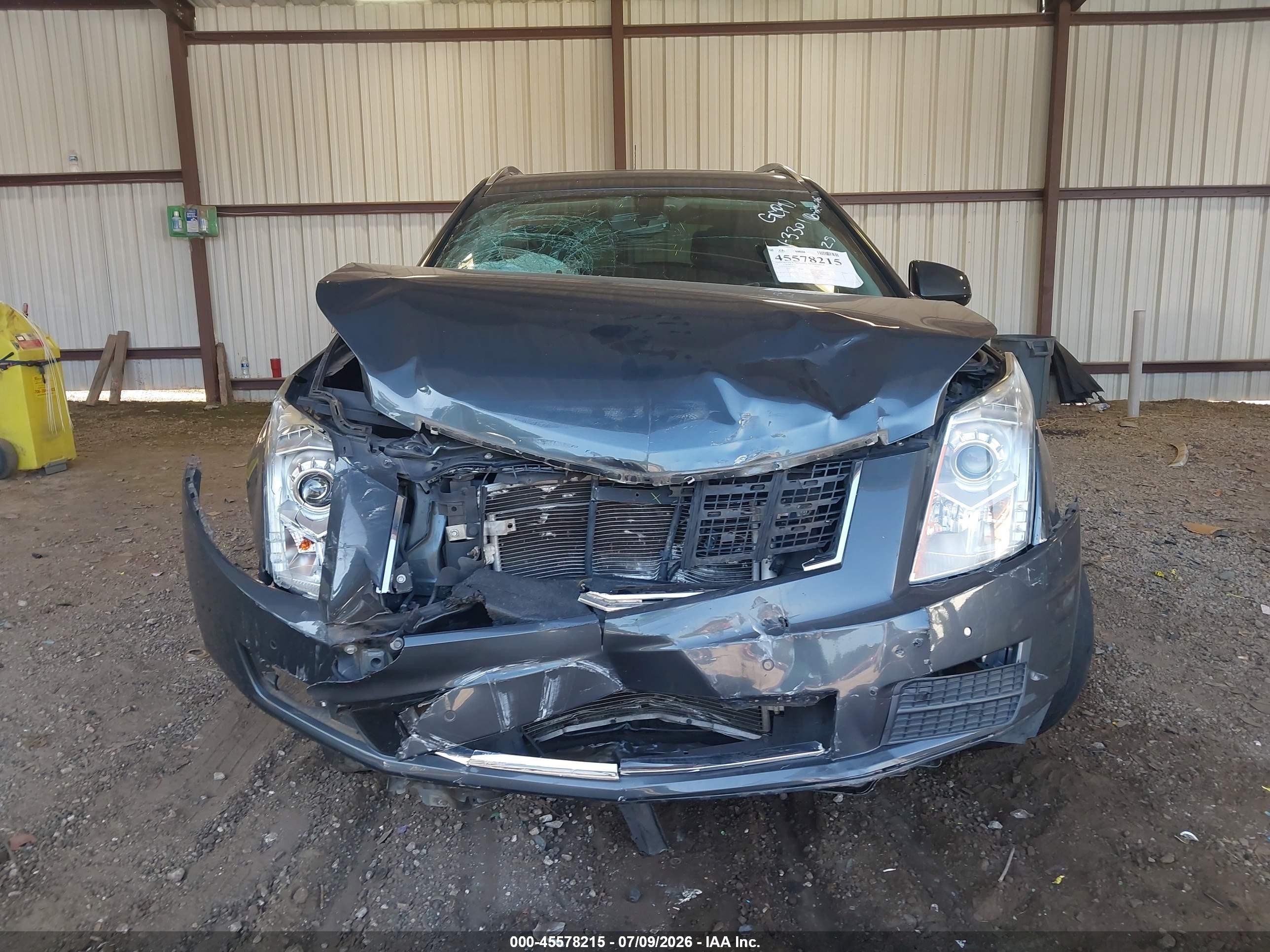 2013 Cadillac Srx Luxury Collection Gray vin: 3GYFNCE35DS593301