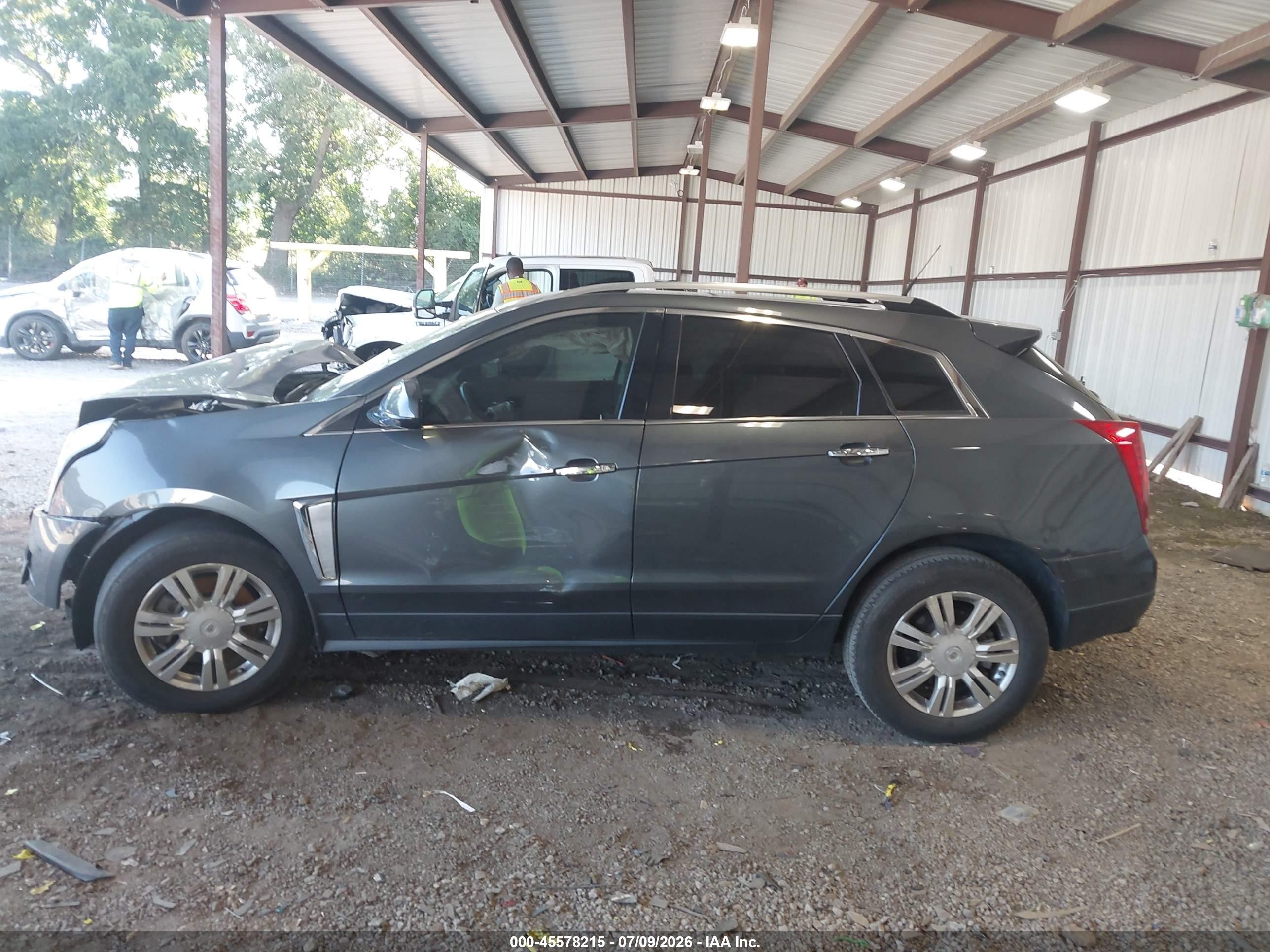 2013 Cadillac Srx Luxury Collection Gray vin: 3GYFNCE35DS593301