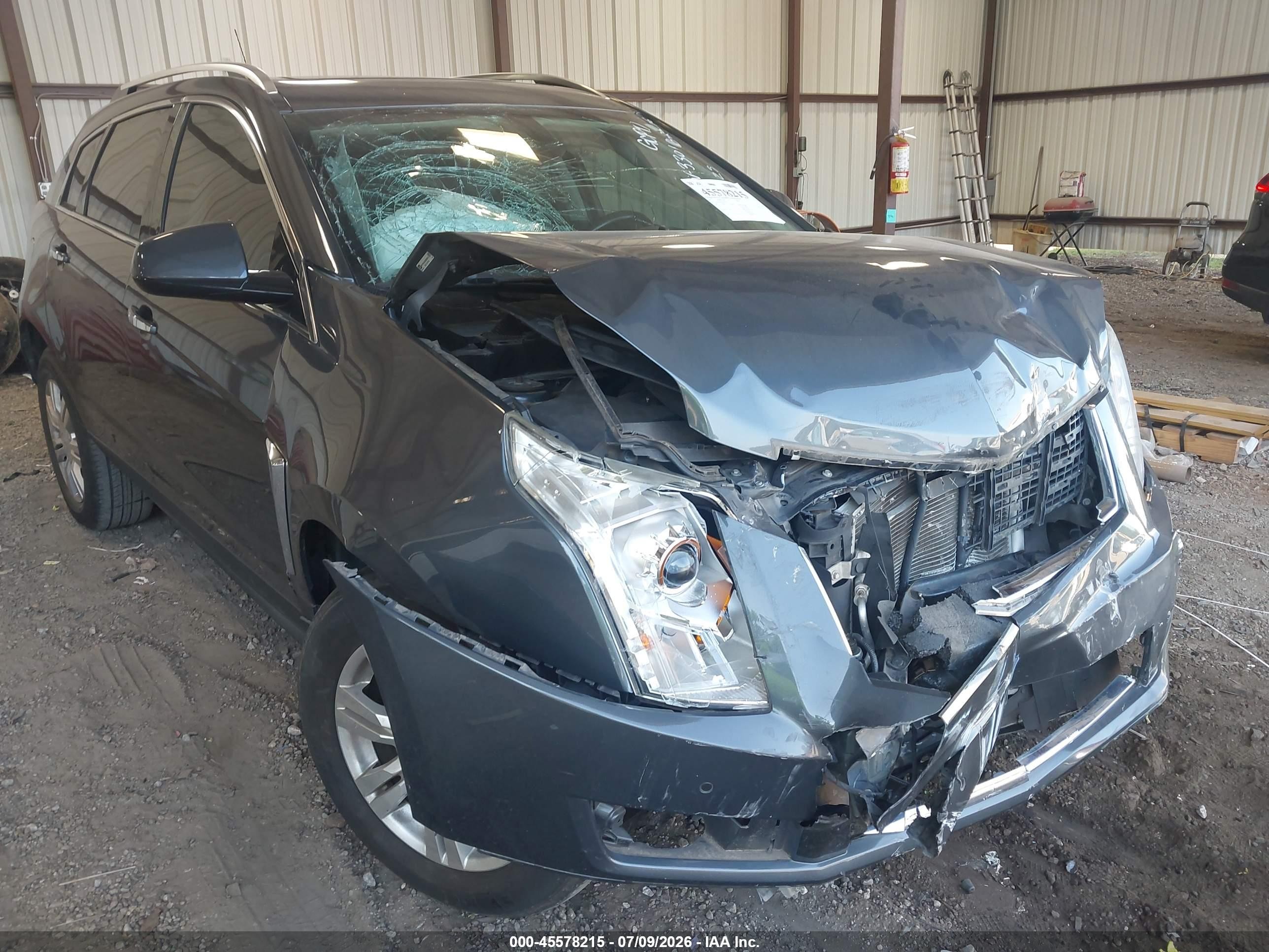 2013 Cadillac Srx Luxury Collection Gray vin: 3GYFNCE35DS593301