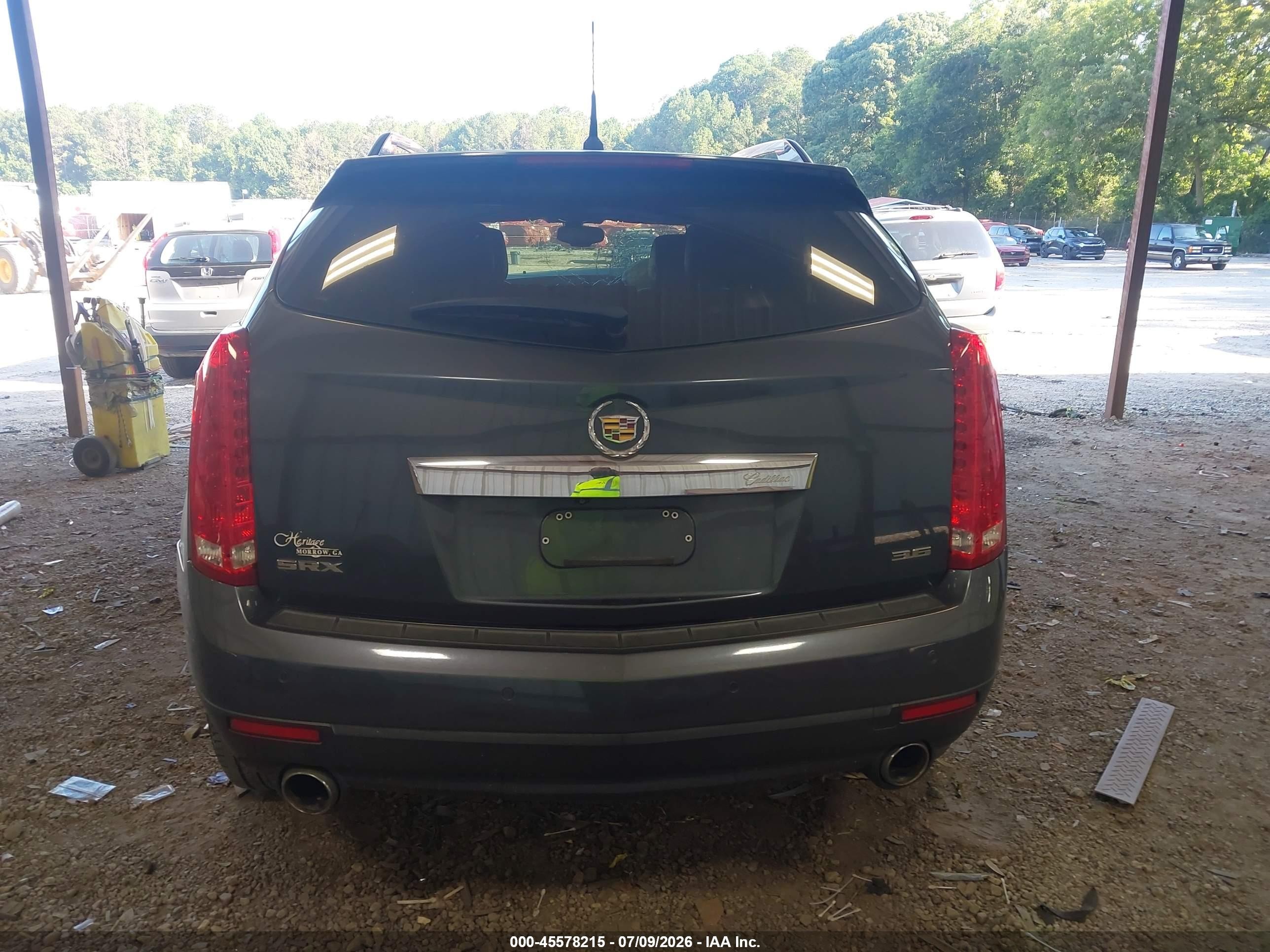 2013 Cadillac Srx Luxury Collection Gray vin: 3GYFNCE35DS593301