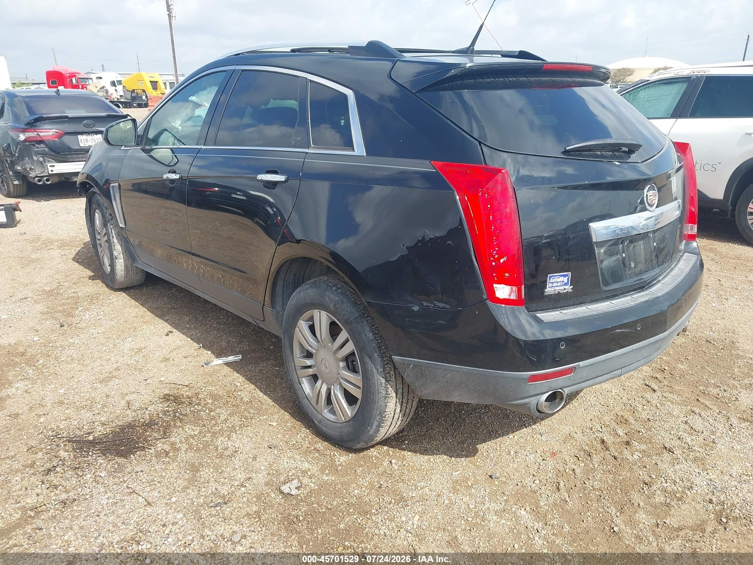 2013 Cadillac Srx Luxury Collection Black vin: 3GYFNCE35DS593640