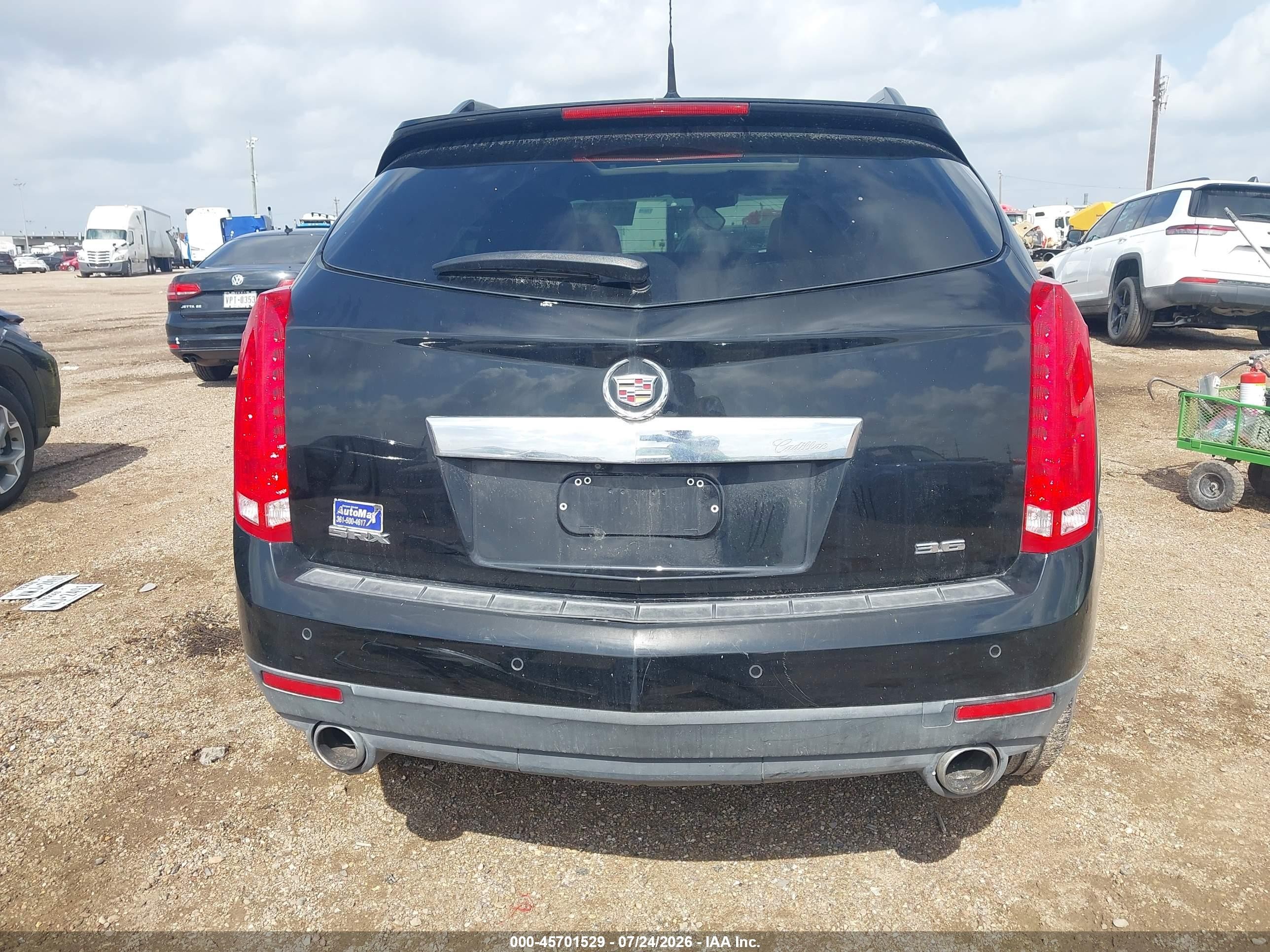 2013 Cadillac Srx Luxury Collection Black vin: 3GYFNCE35DS593640