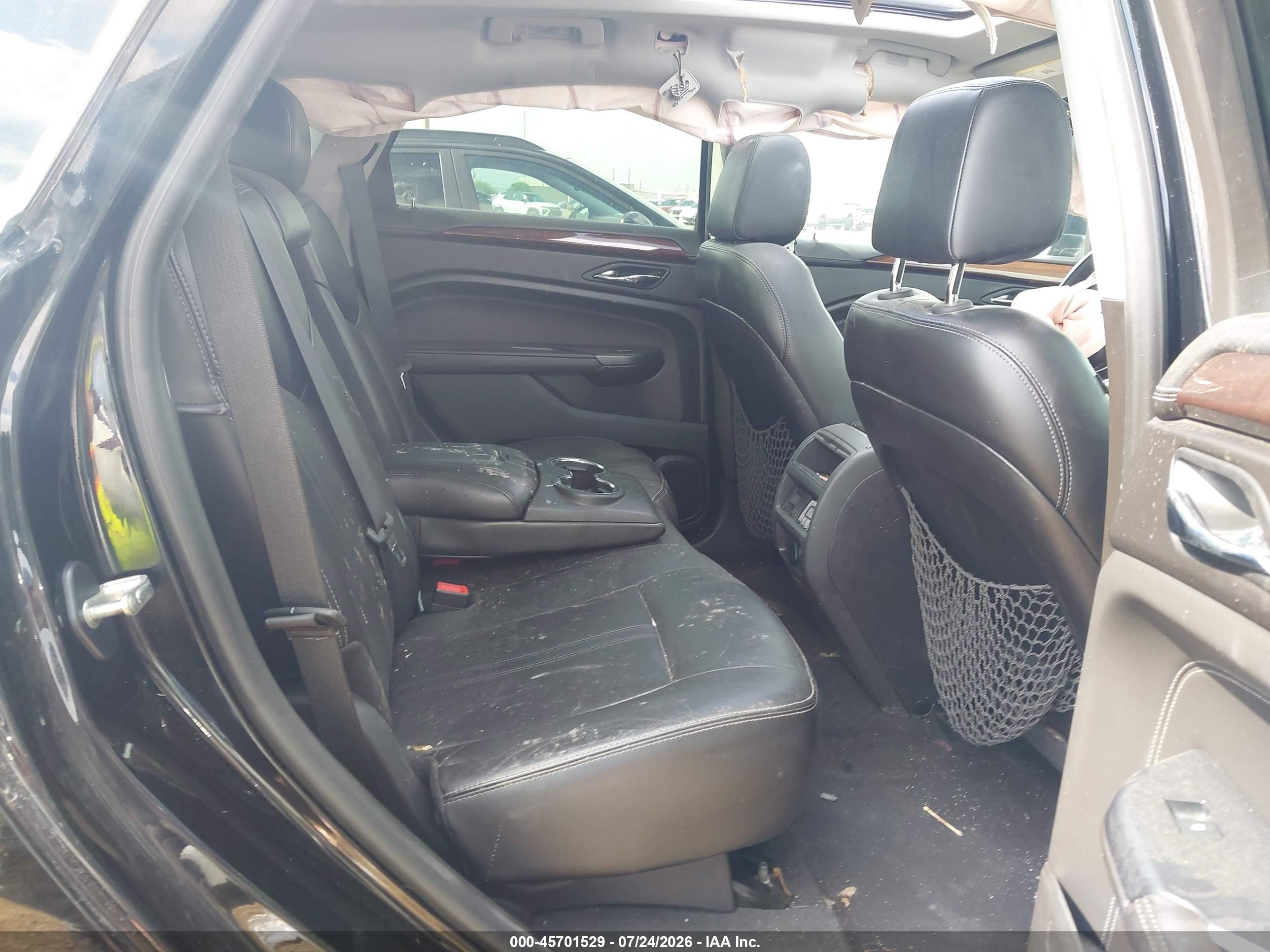 2013 Cadillac Srx Luxury Collection Black vin: 3GYFNCE35DS593640