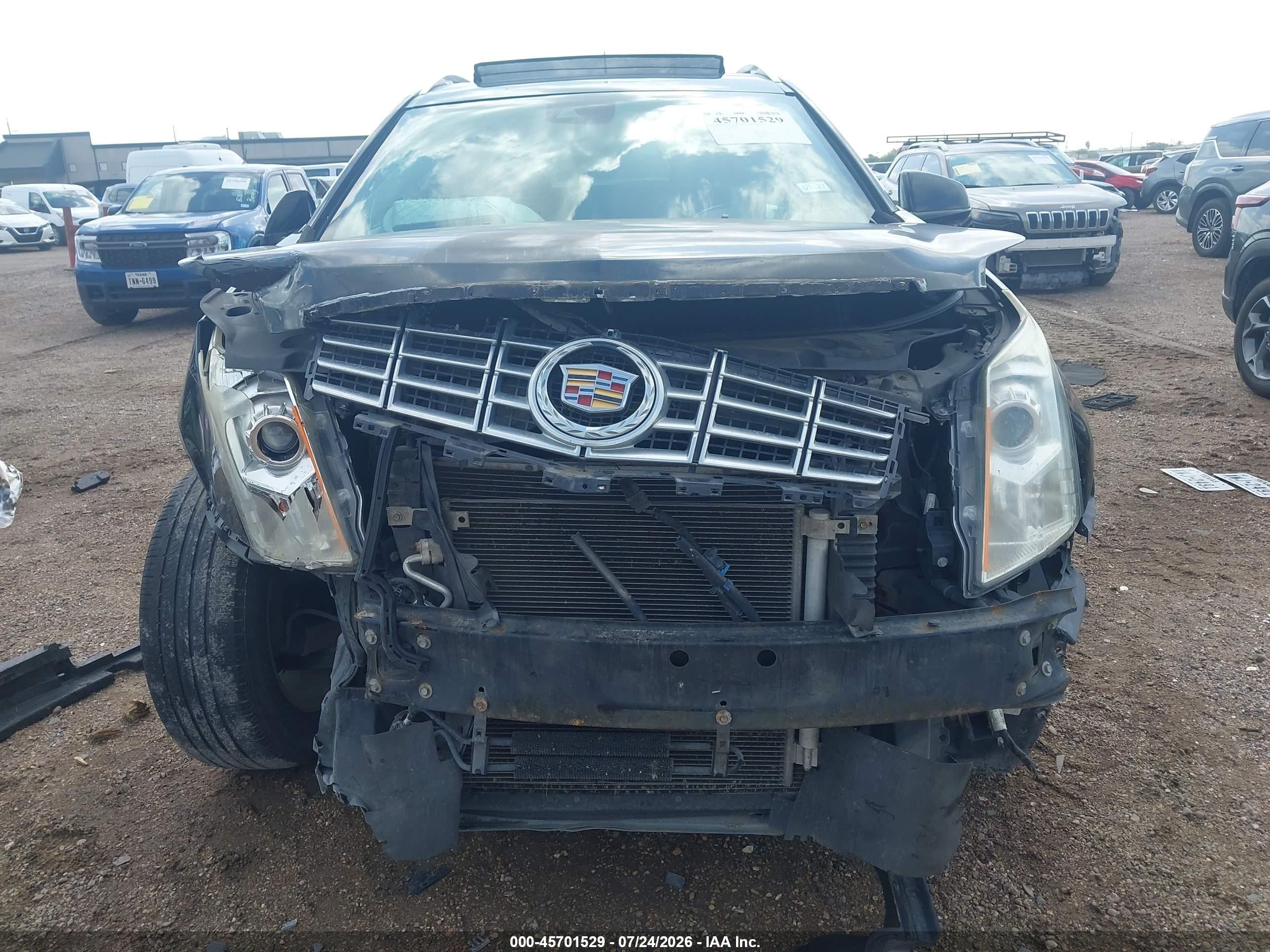 2013 Cadillac Srx Luxury Collection Black vin: 3GYFNCE35DS593640