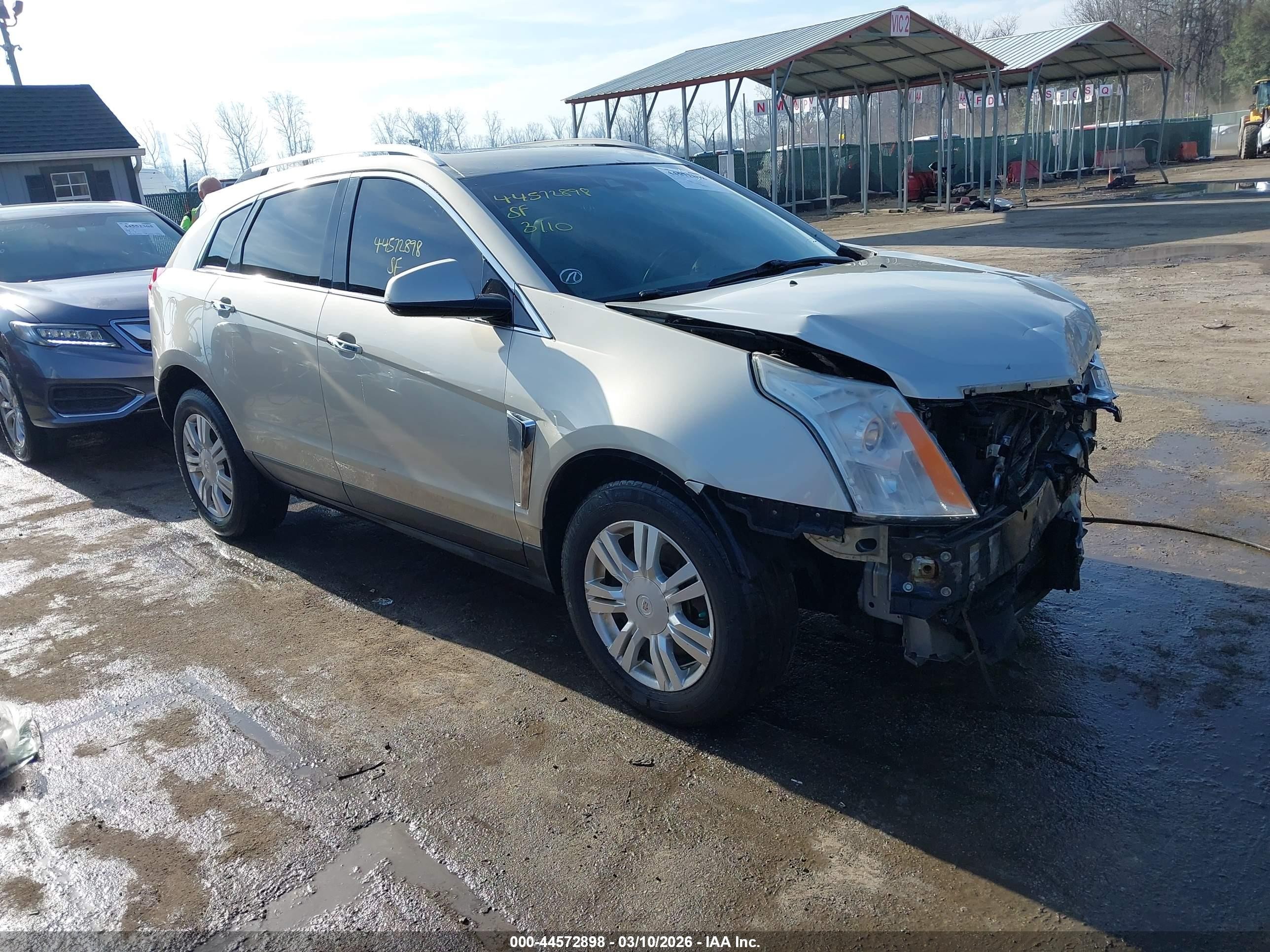 2013 Cadillac Srx Luxury Collection Gold vin: 3GYFNCE35DS636258