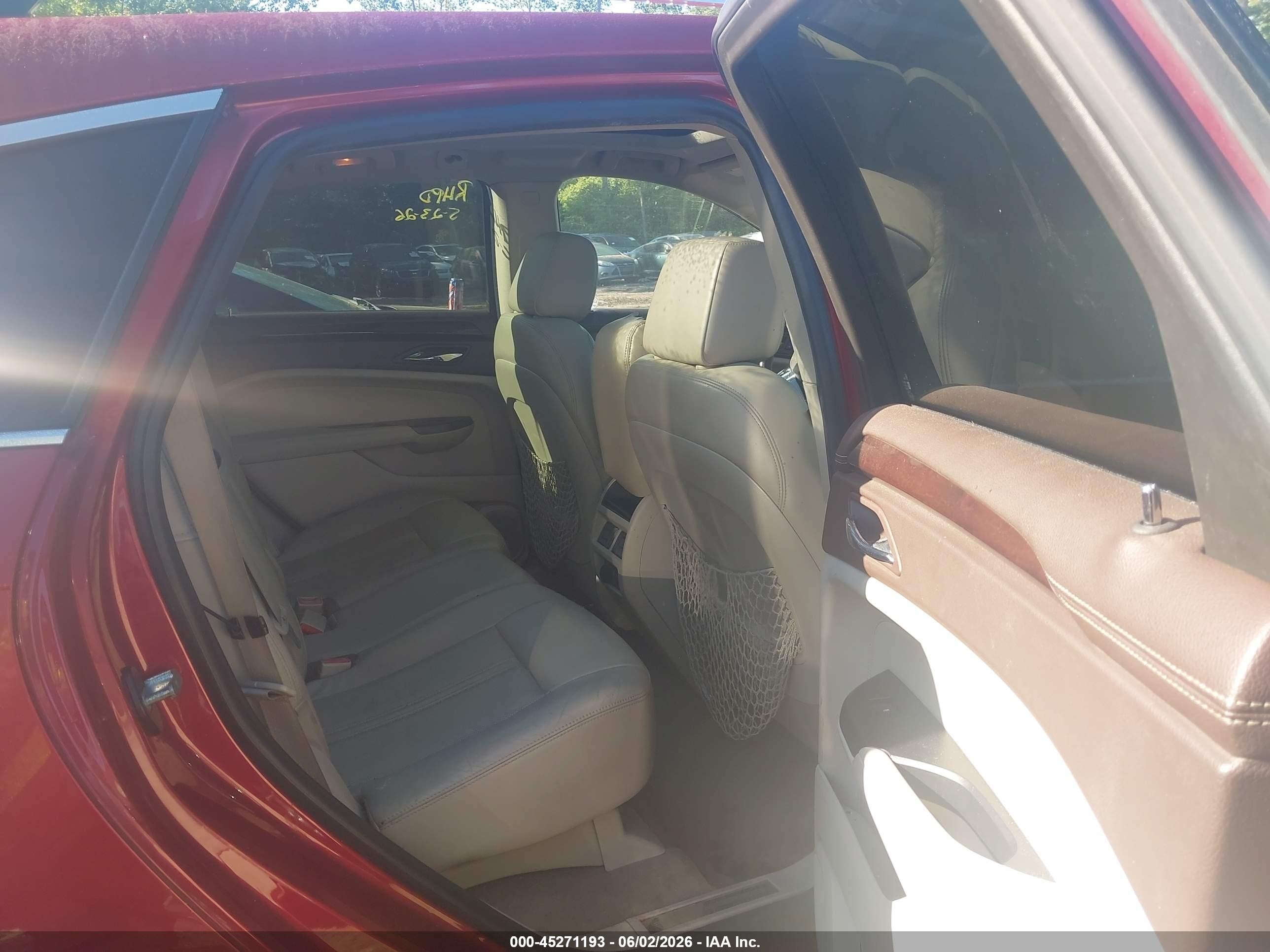 2013 Cadillac Srx Luxury Collection Red vin: 3GYFNCE35DS637801