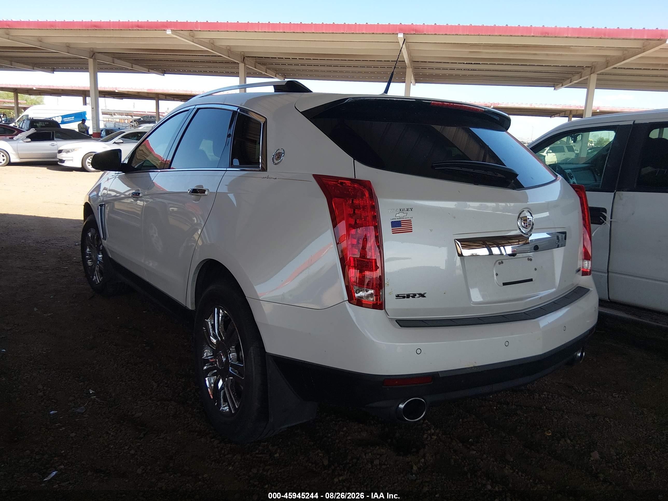 2013 Cadillac Srx Luxury Collection White vin: 3GYFNCE35DS643615
