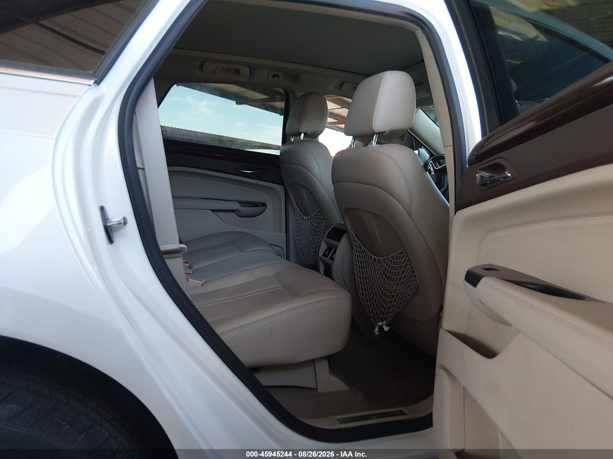 2013 Cadillac Srx Luxury Collection White vin: 3GYFNCE35DS643615