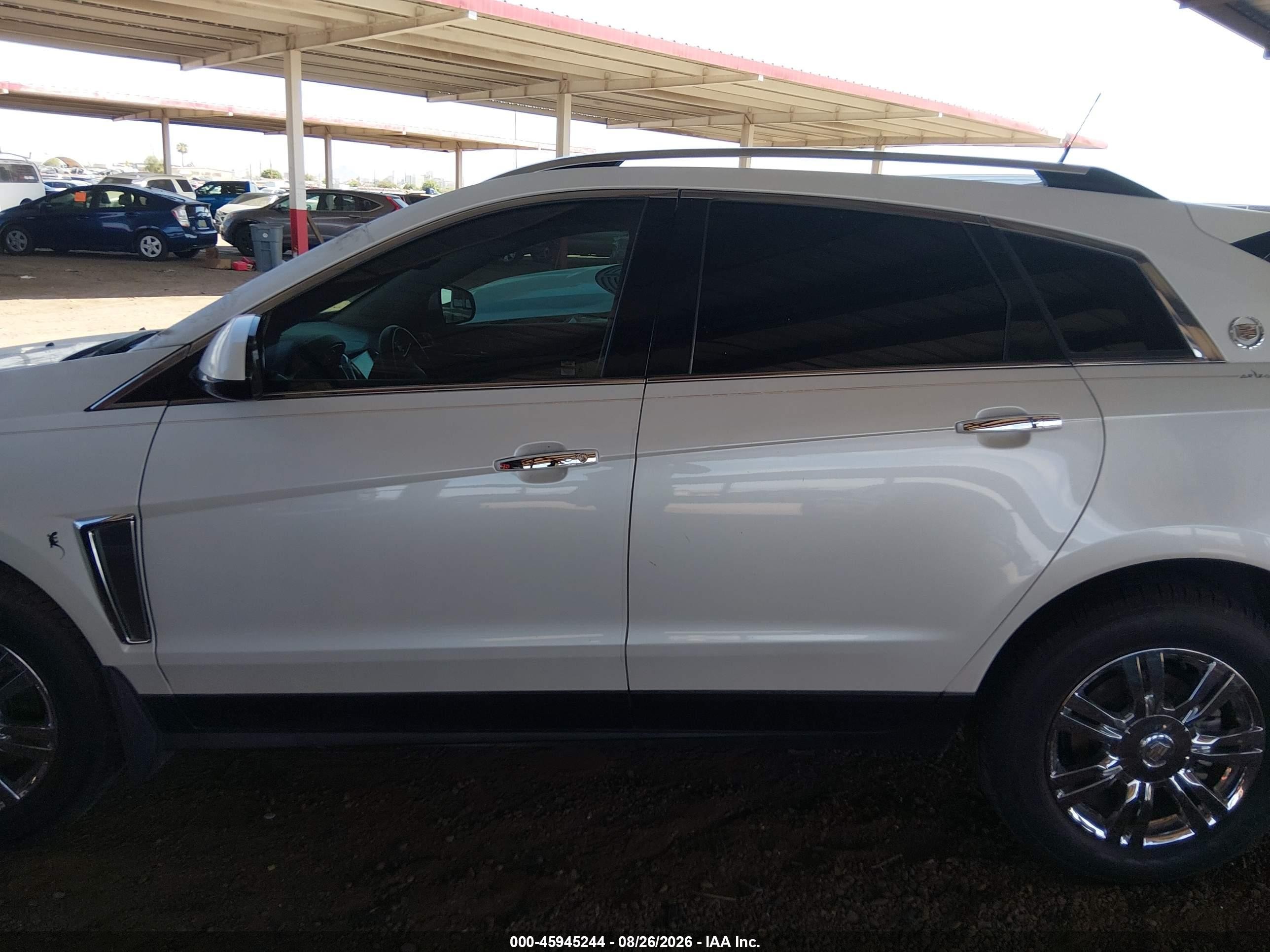 2013 Cadillac Srx Luxury Collection White vin: 3GYFNCE35DS643615