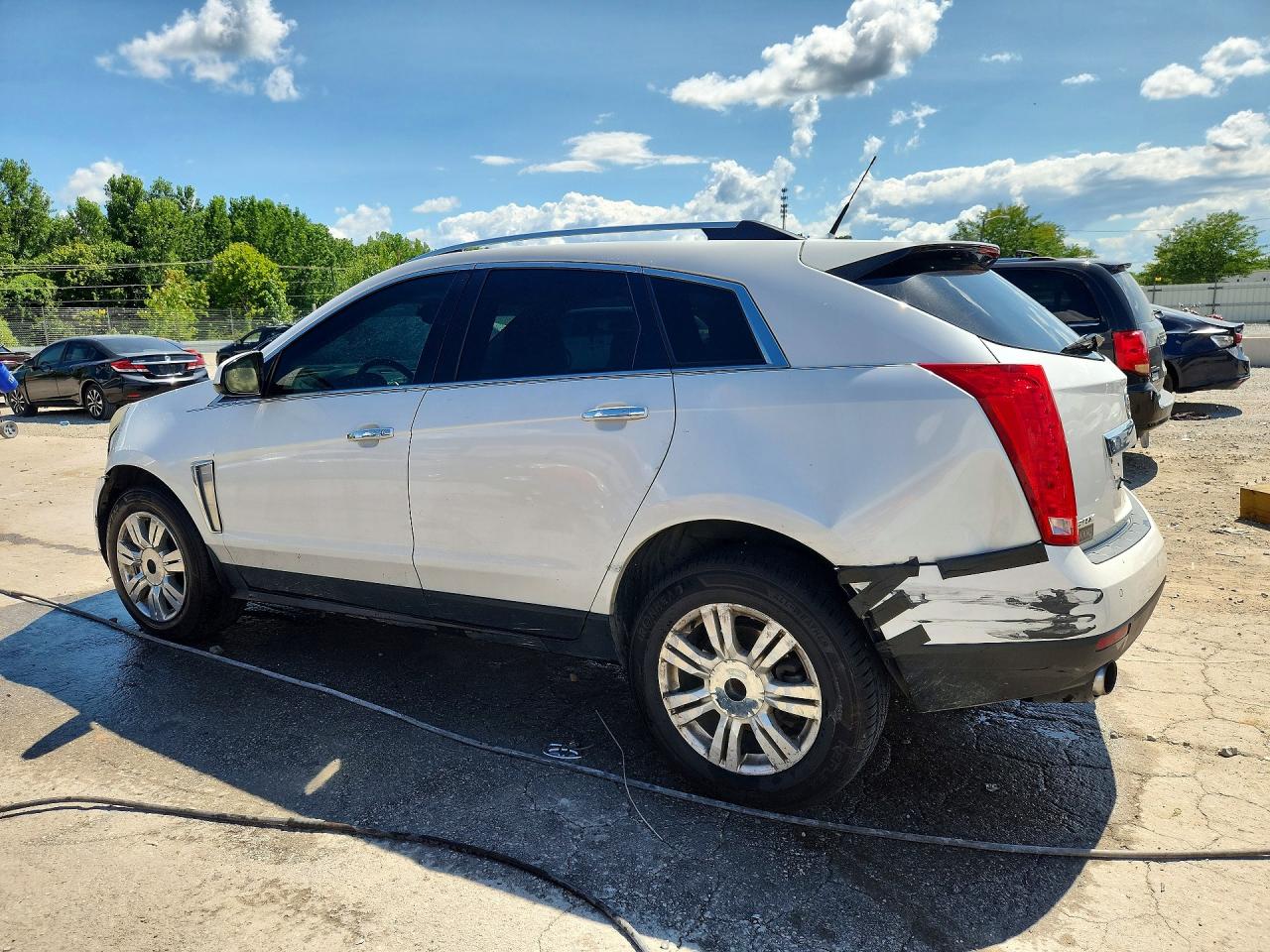 2013 Cadillac Srx Luxury Collection White vin: 3GYFNCE35DS648023