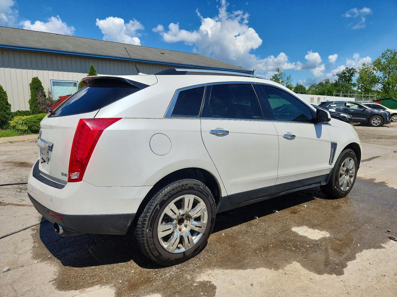 2013 Cadillac Srx Luxury Collection White vin: 3GYFNCE35DS648023