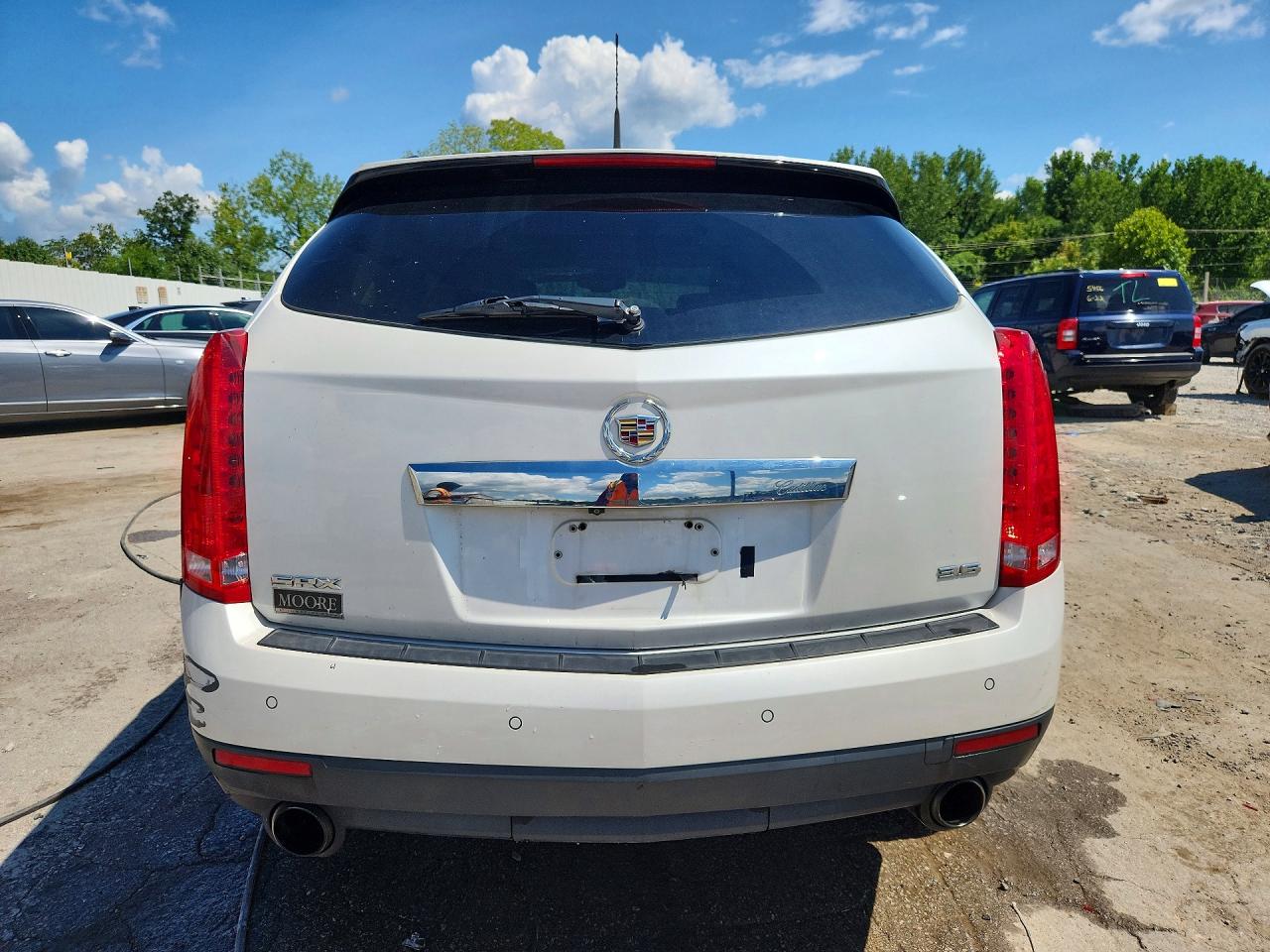 2013 Cadillac Srx Luxury Collection White vin: 3GYFNCE35DS648023