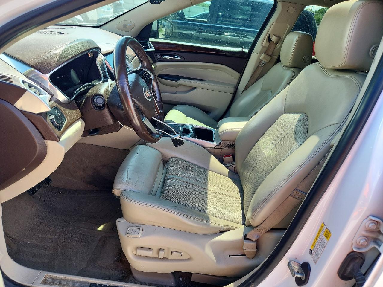 2013 Cadillac Srx Luxury Collection White vin: 3GYFNCE35DS648023