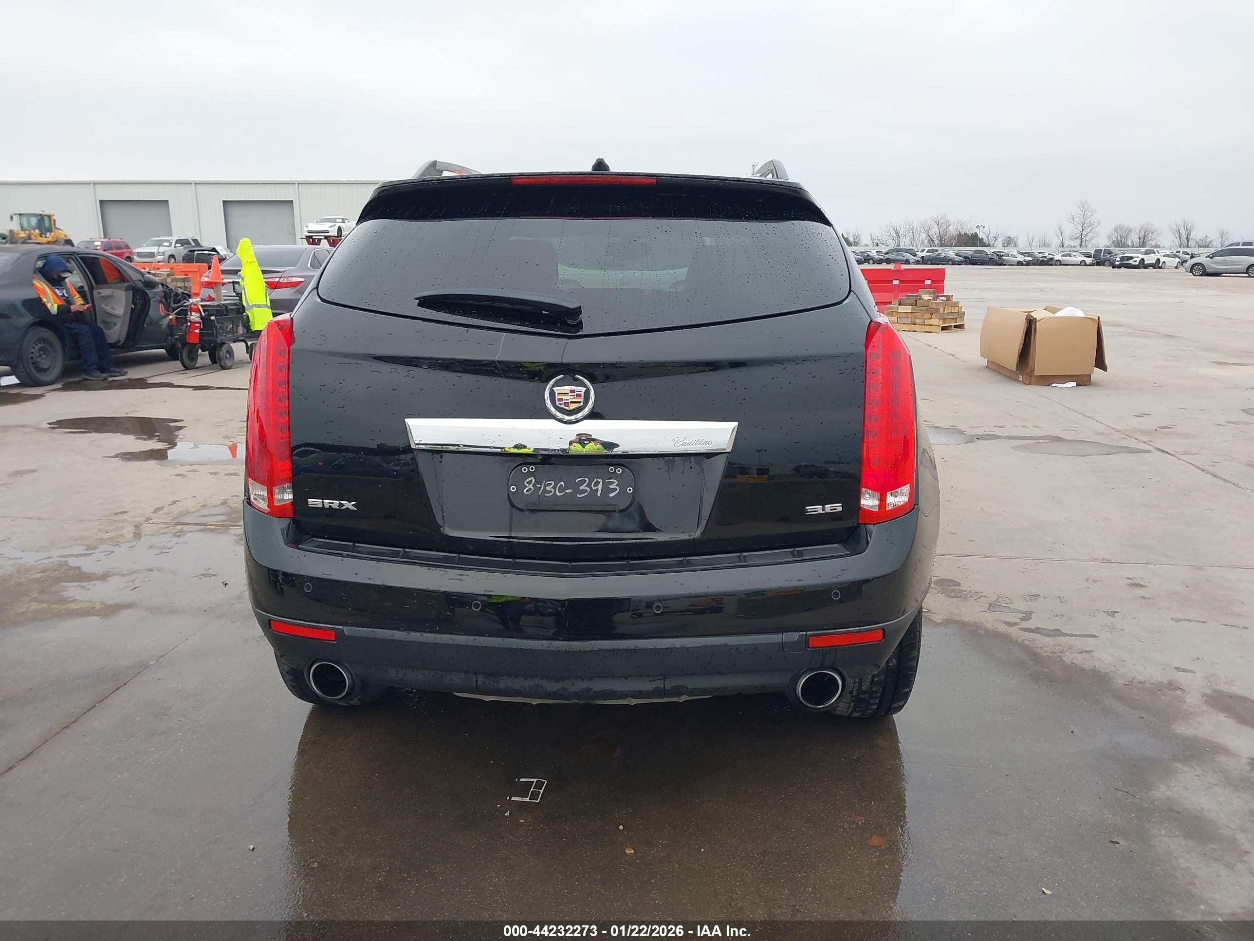2013 Cadillac Srx Luxury Collection Black vin: 3GYFNCE35DS655733