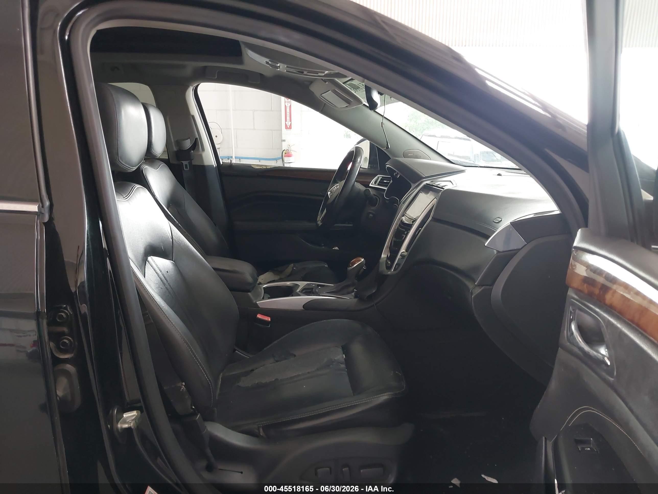 2014 Cadillac Srx Performance Collection Black vin: 3GYFNCE35ES615895