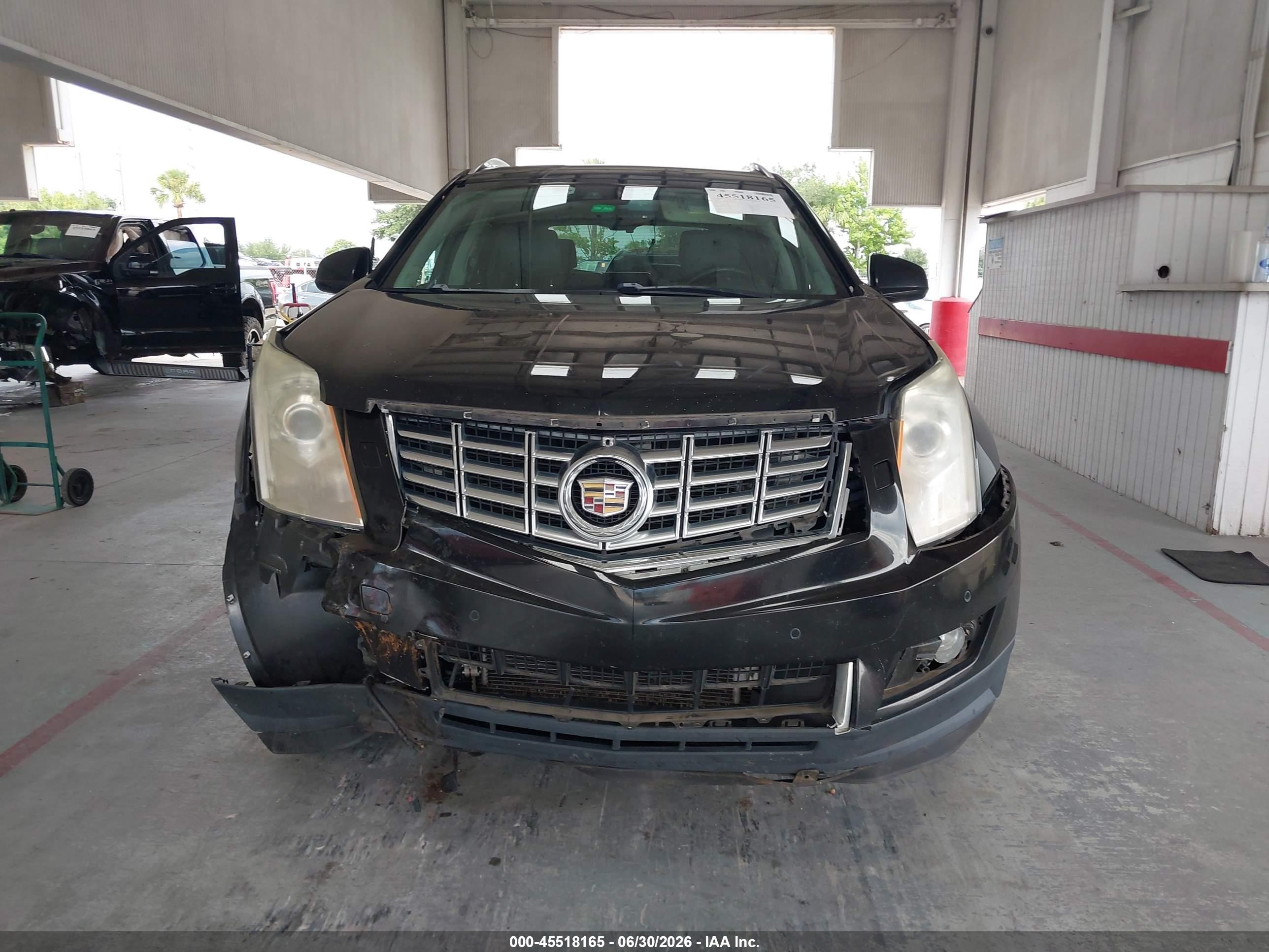 2014 Cadillac Srx Performance Collection Black vin: 3GYFNCE35ES615895
