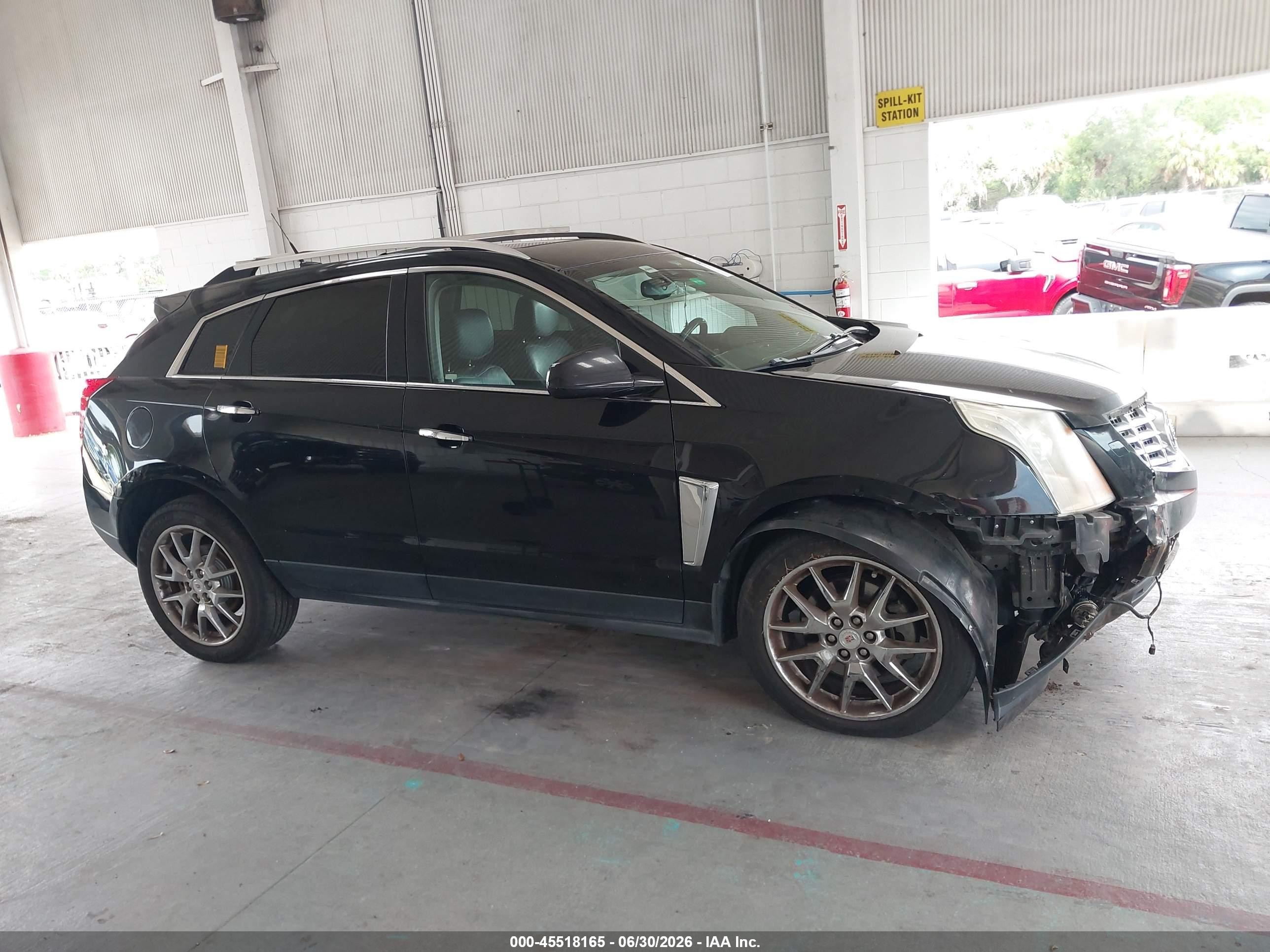 2014 Cadillac Srx Performance Collection Black vin: 3GYFNCE35ES615895