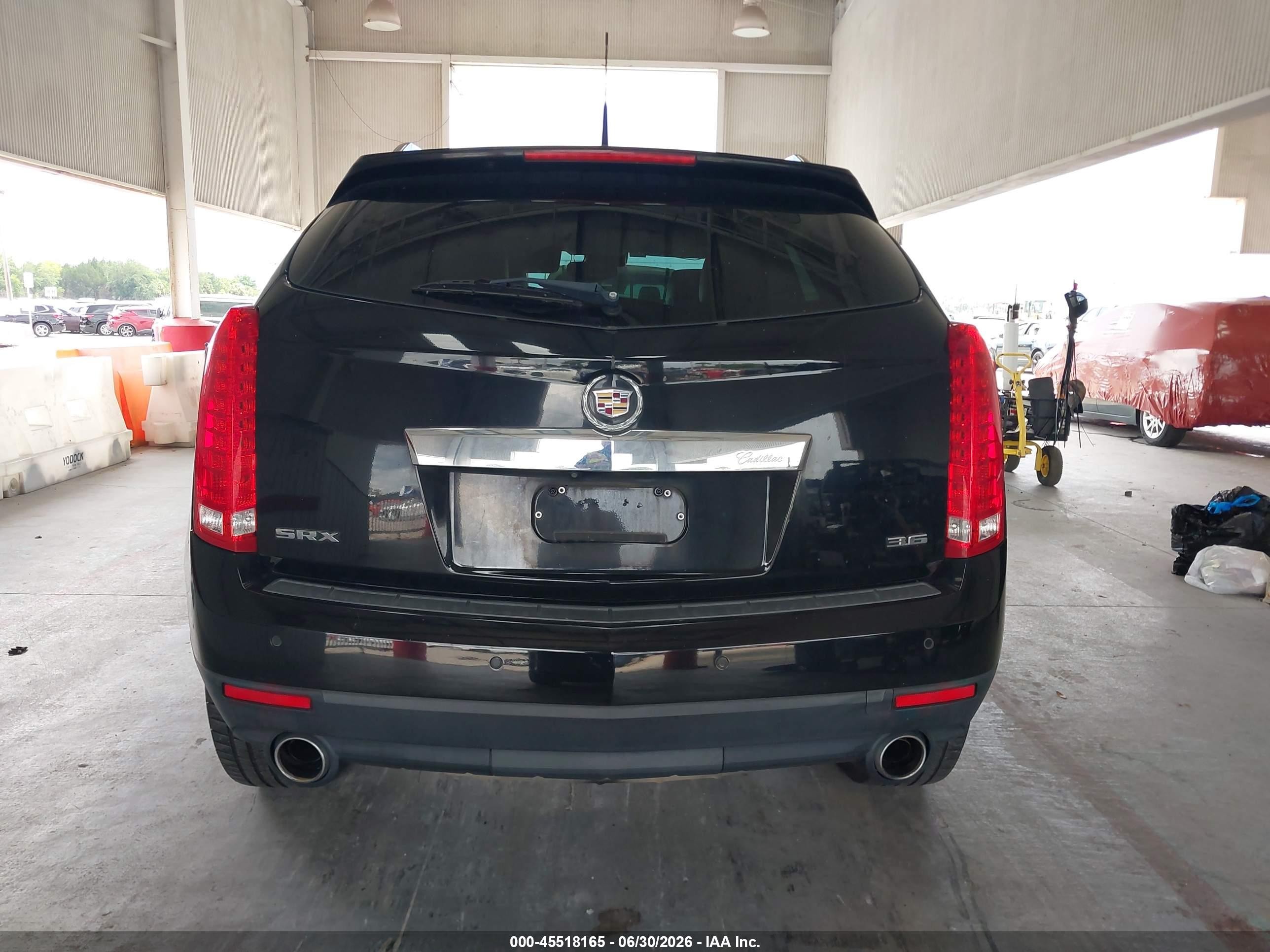 2014 Cadillac Srx Performance Collection Black vin: 3GYFNCE35ES615895
