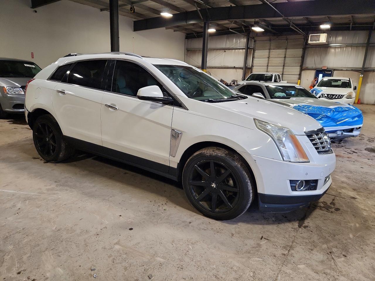 2014 Cadillac Srx Performance Collection White vin: 3GYFNCE35ES647598