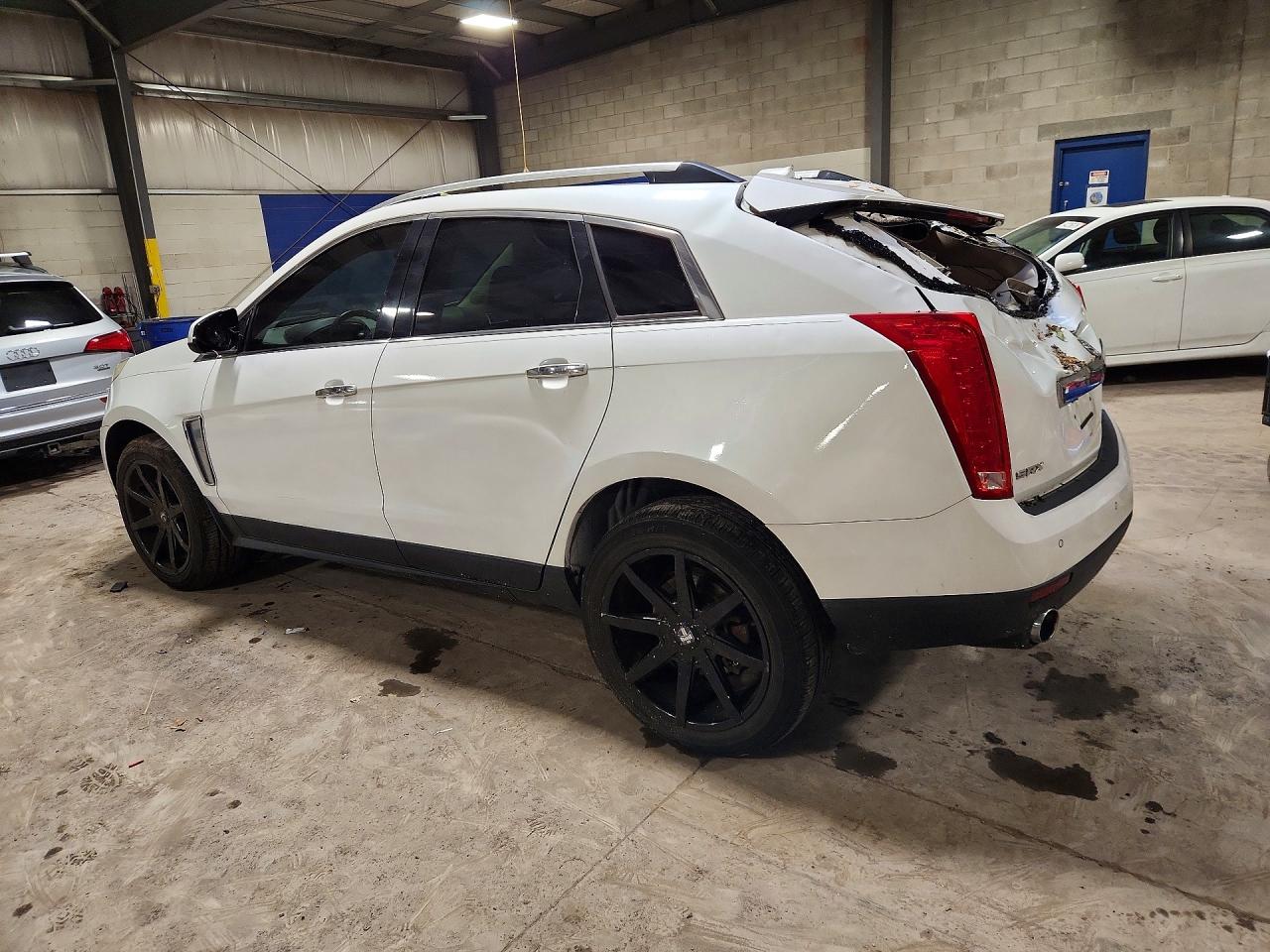 2014 Cadillac Srx Performance Collection White vin: 3GYFNCE35ES647598