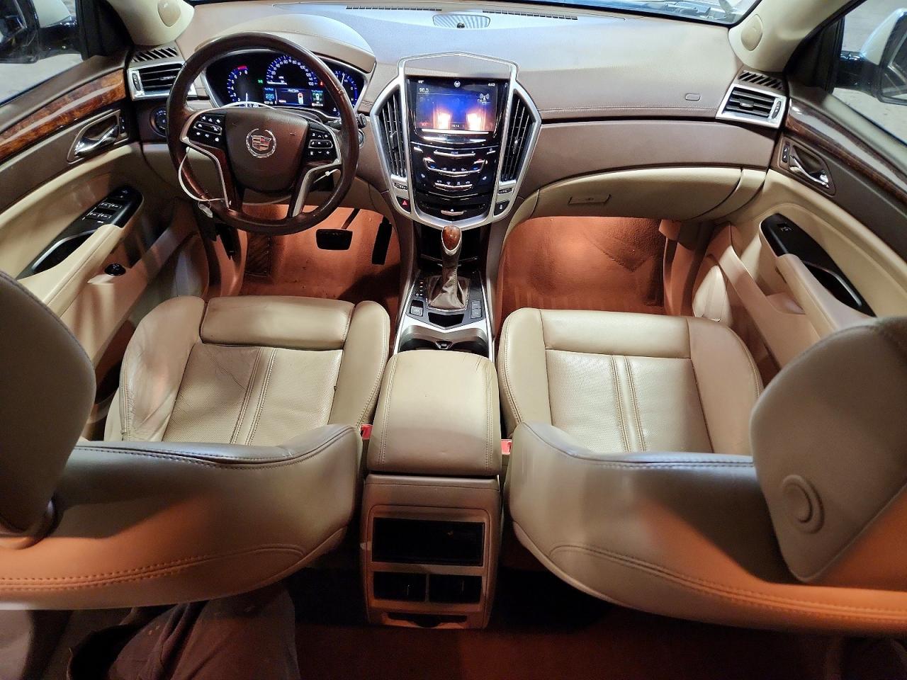 2014 Cadillac Srx Performance Collection White vin: 3GYFNCE35ES647598