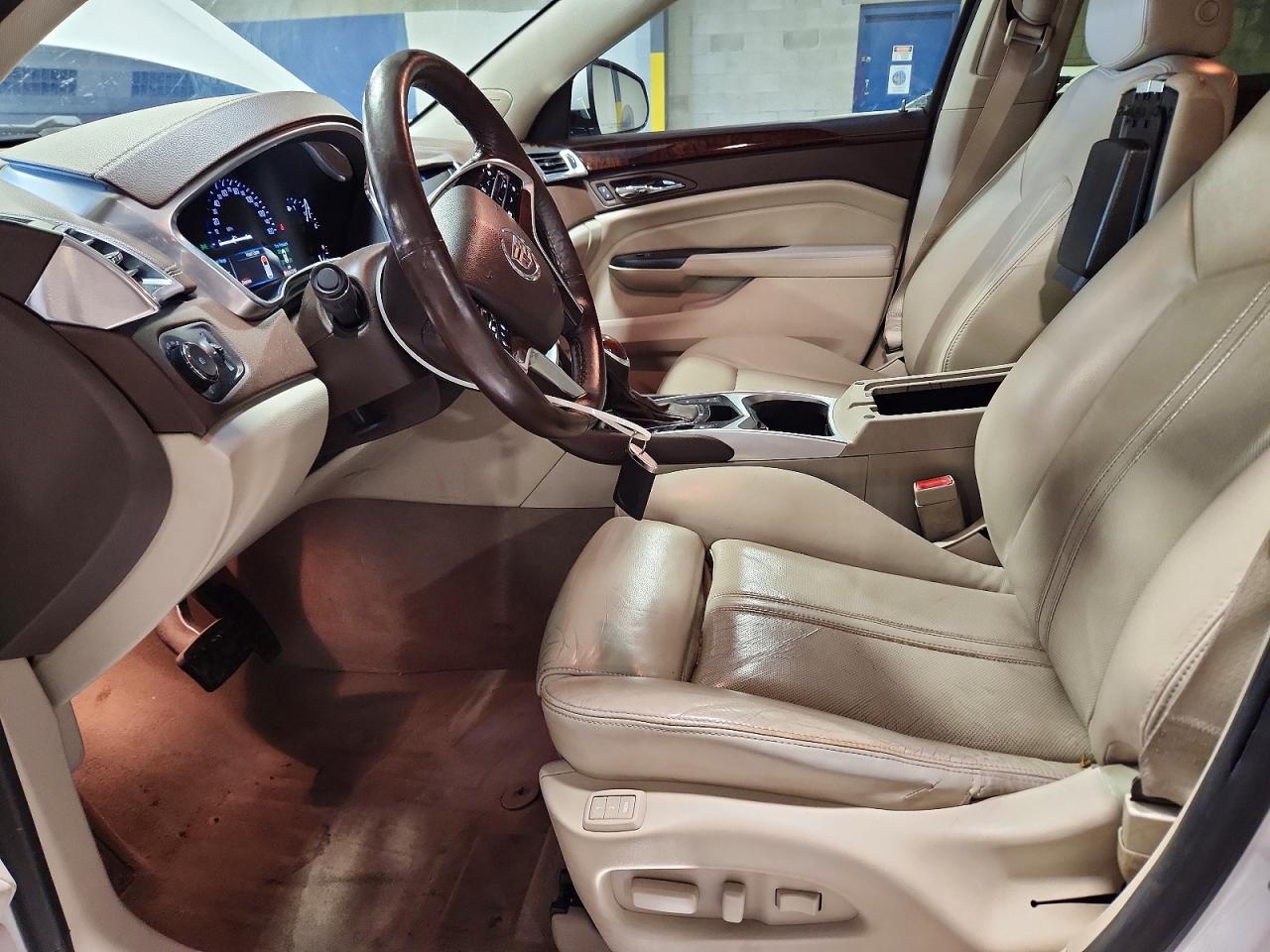 2014 Cadillac Srx Performance Collection White vin: 3GYFNCE35ES647598