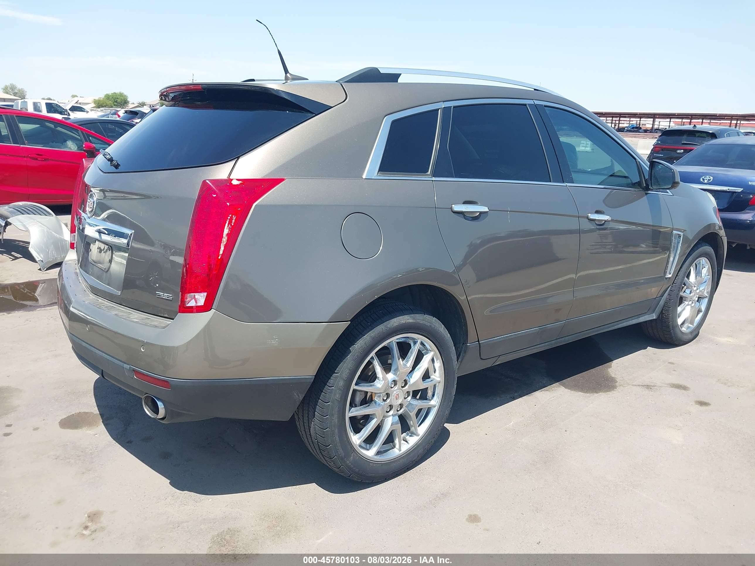 2014 Cadillac Srx Performance Collection Brown vin: 3GYFNCE35ES652154