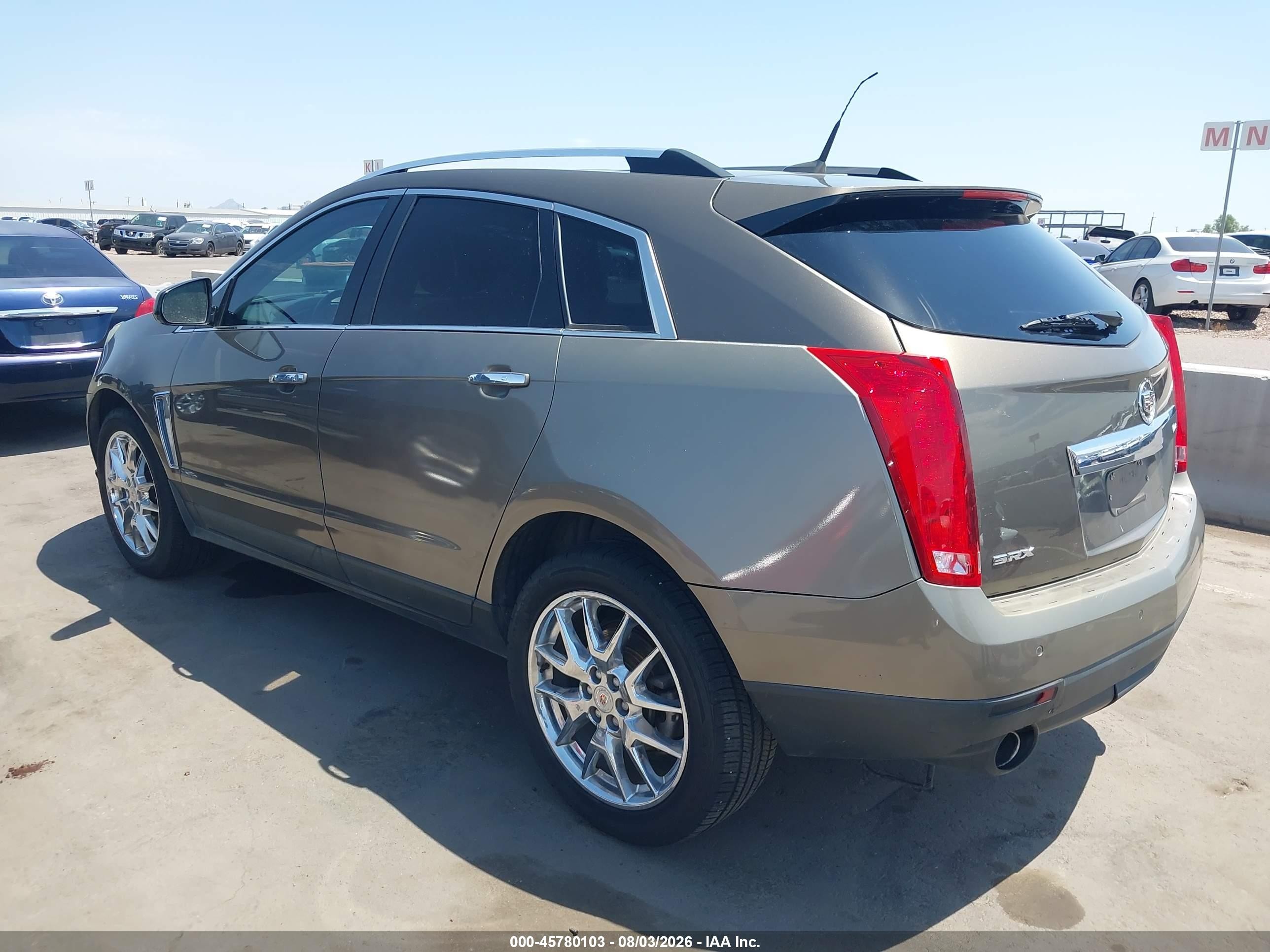 2014 Cadillac Srx Performance Collection Brown vin: 3GYFNCE35ES652154